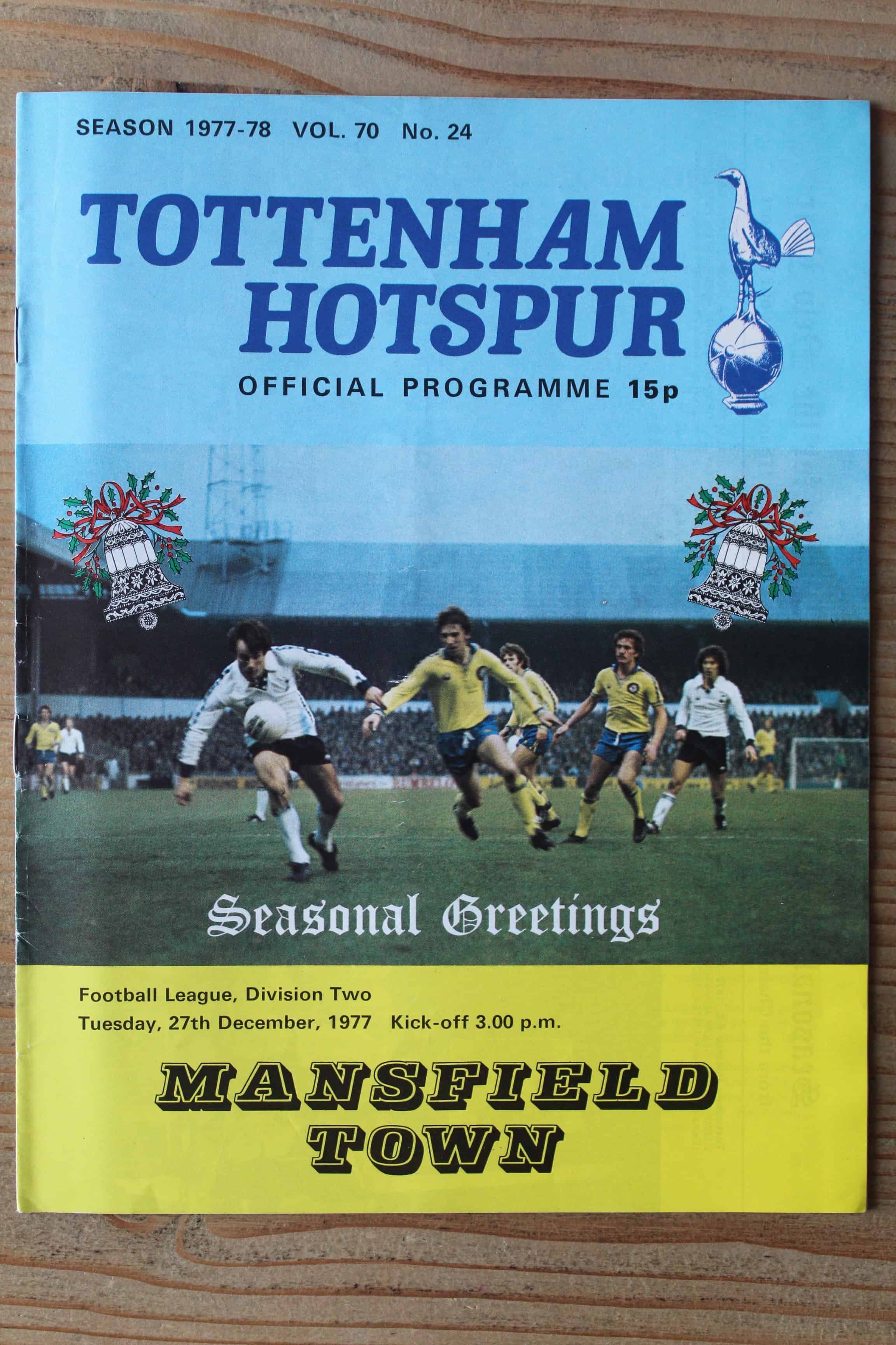 Tottenham Hotspur FC v Mansfield Town FC