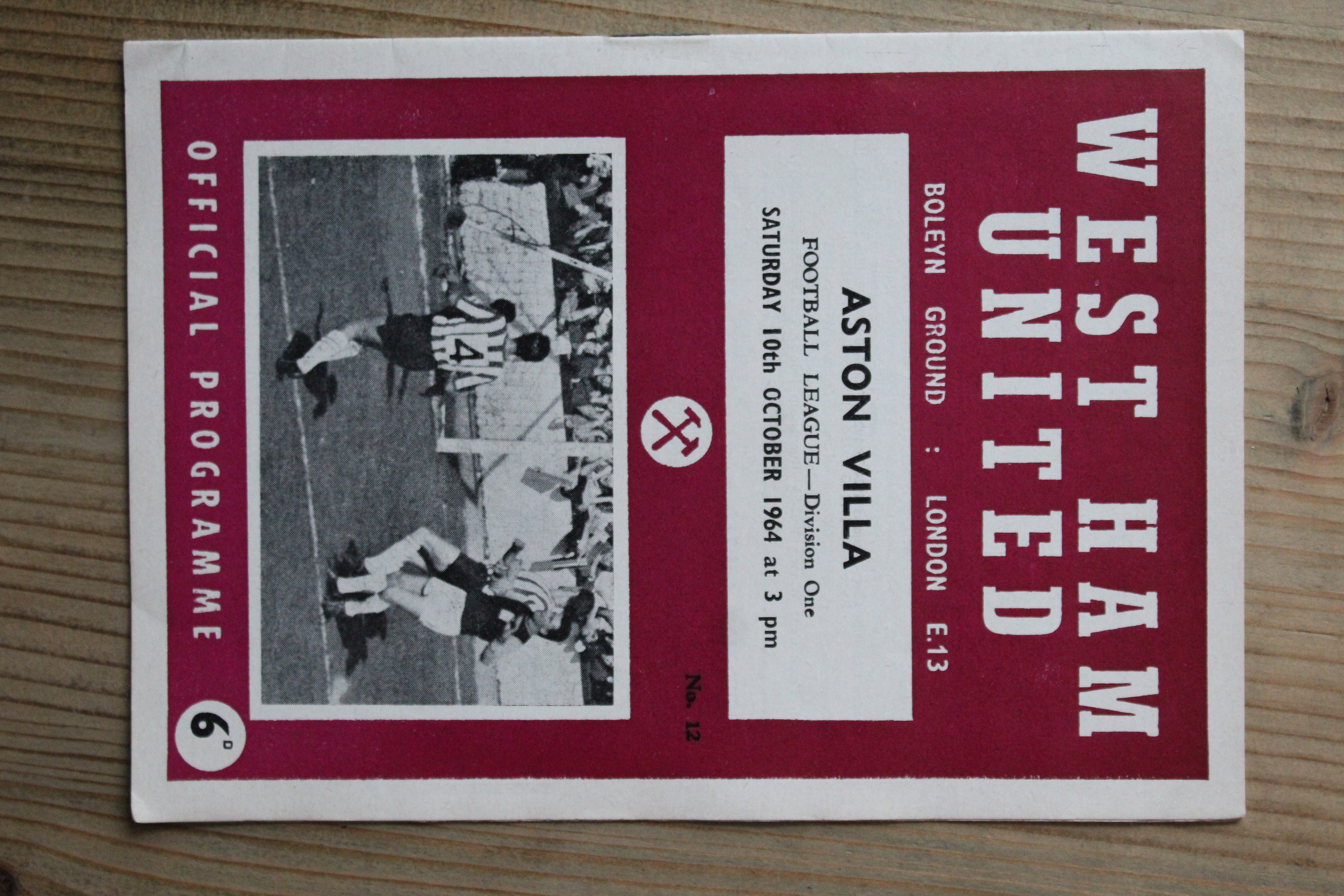 West Ham United FC v Aston Villa FC