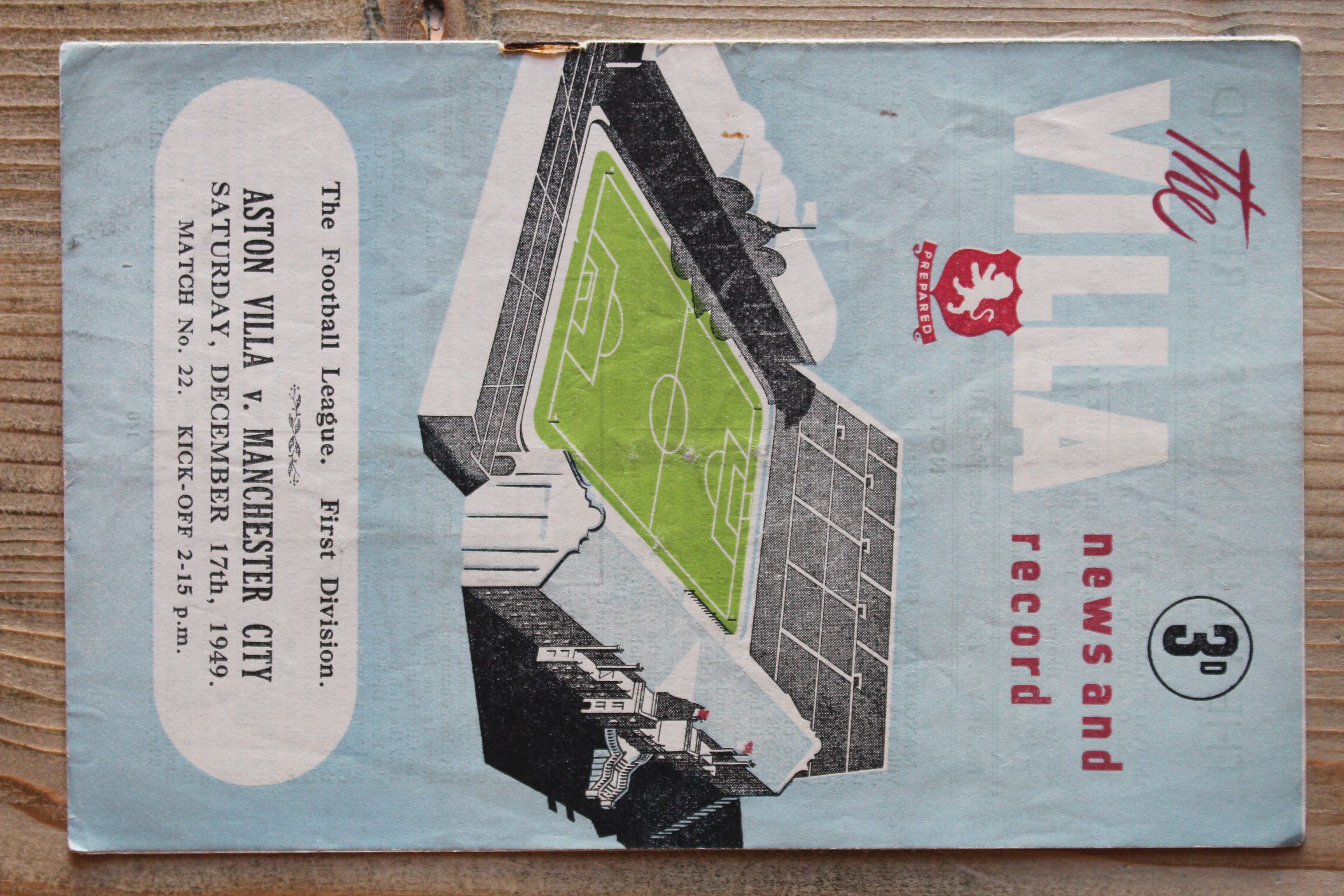 Aston Villa FC v Manchester City FC