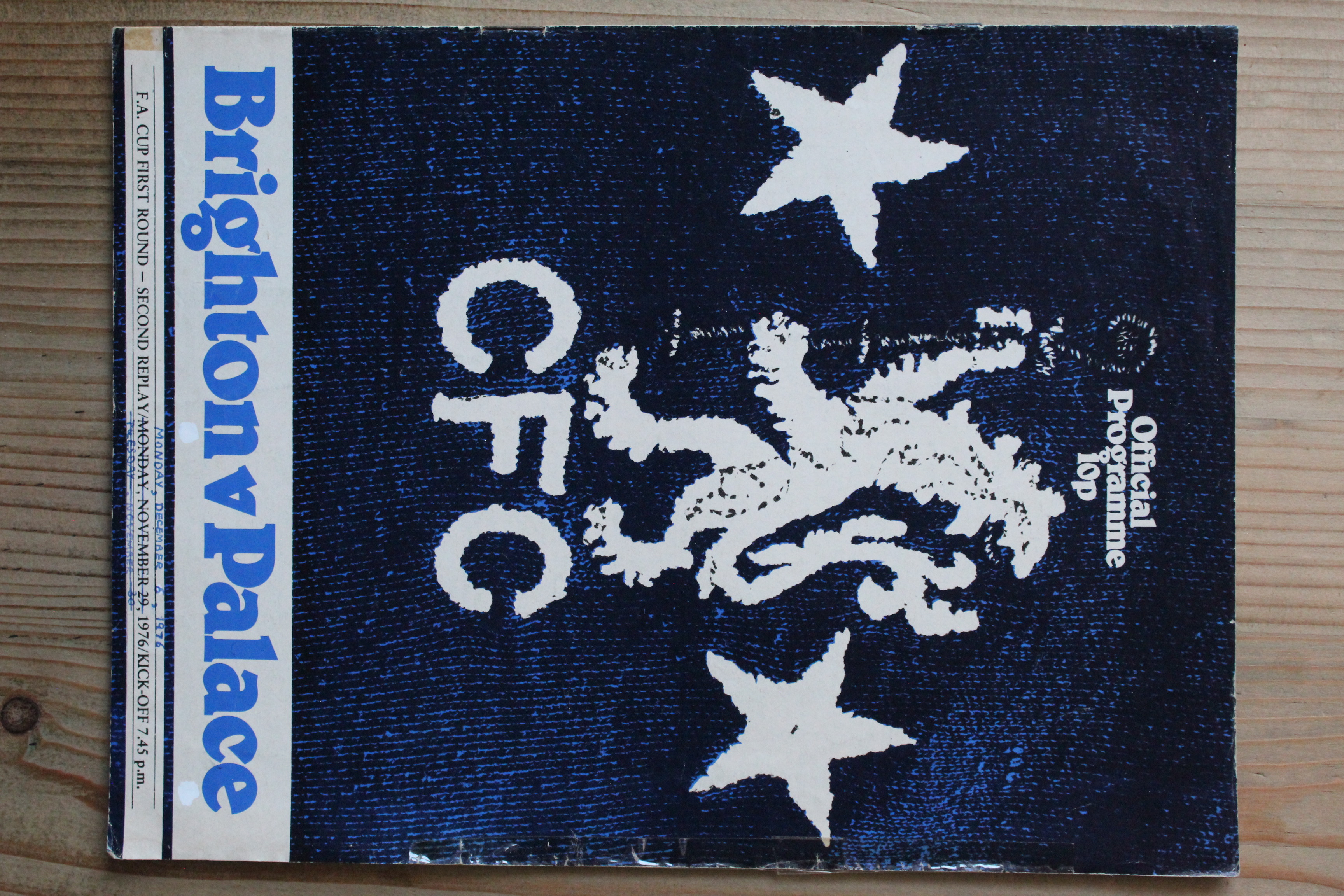 Brighton & Hove Albion FC v Crystal Palace FC