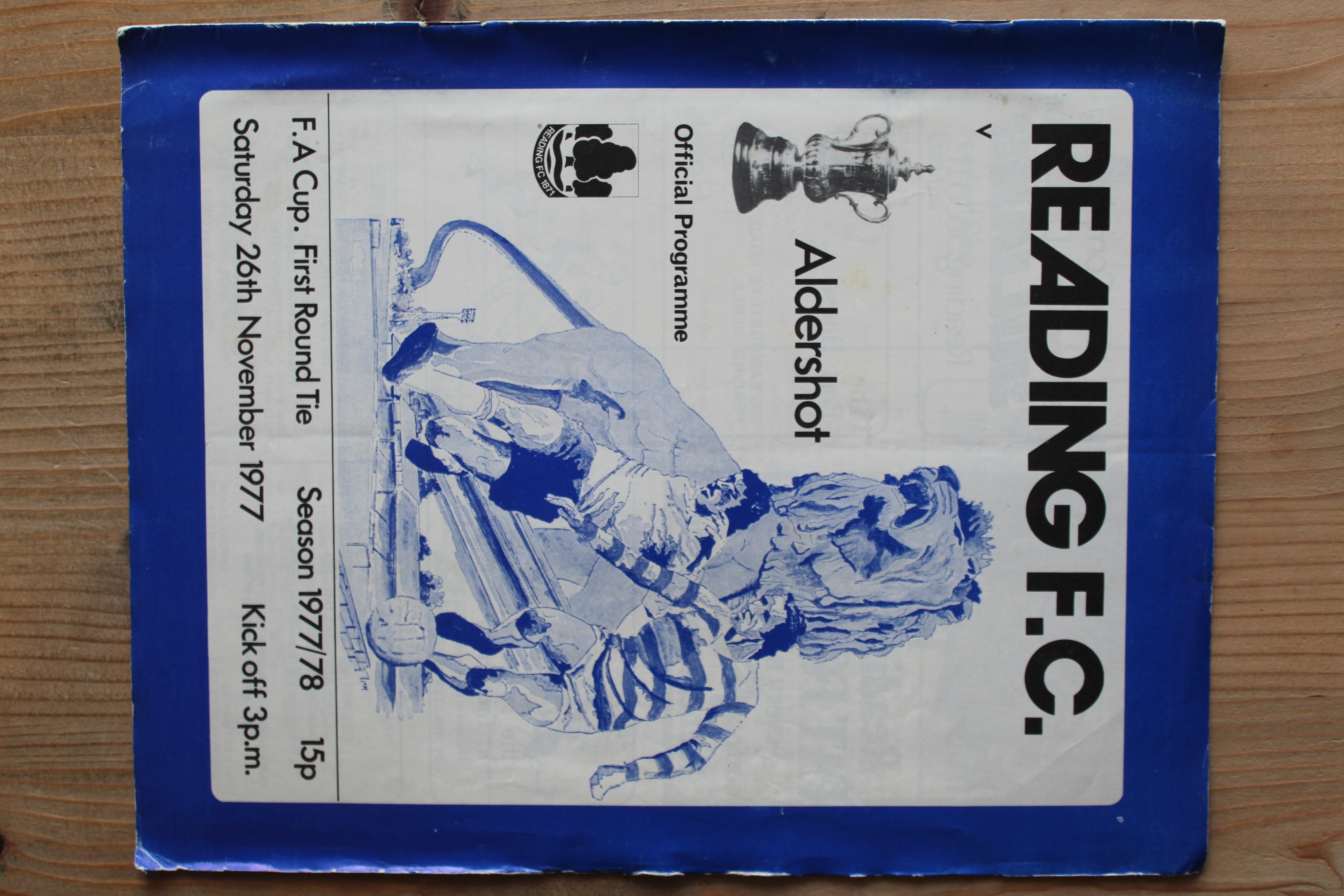 Reading FC v Aldershot F.C