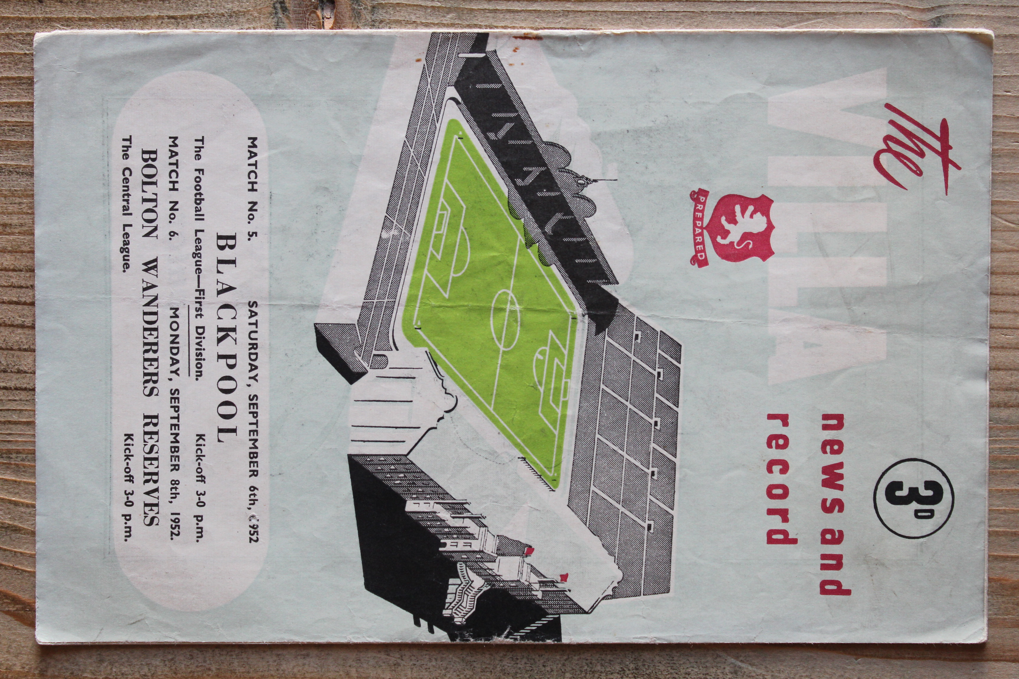 Aston Villa FC v Blackpool FC