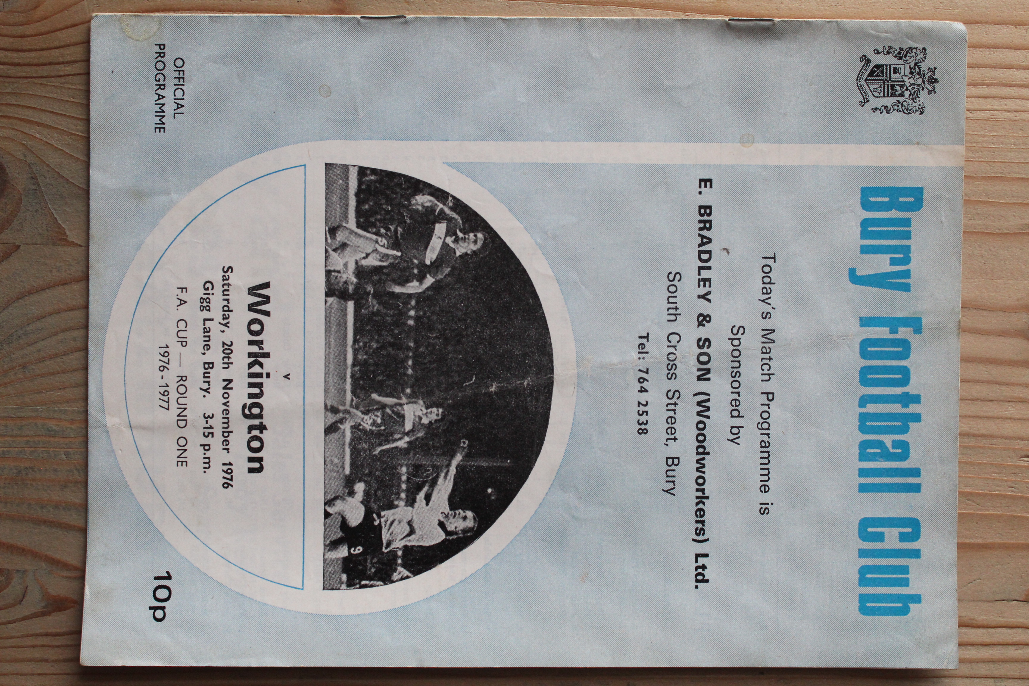 Bury FC v Workington