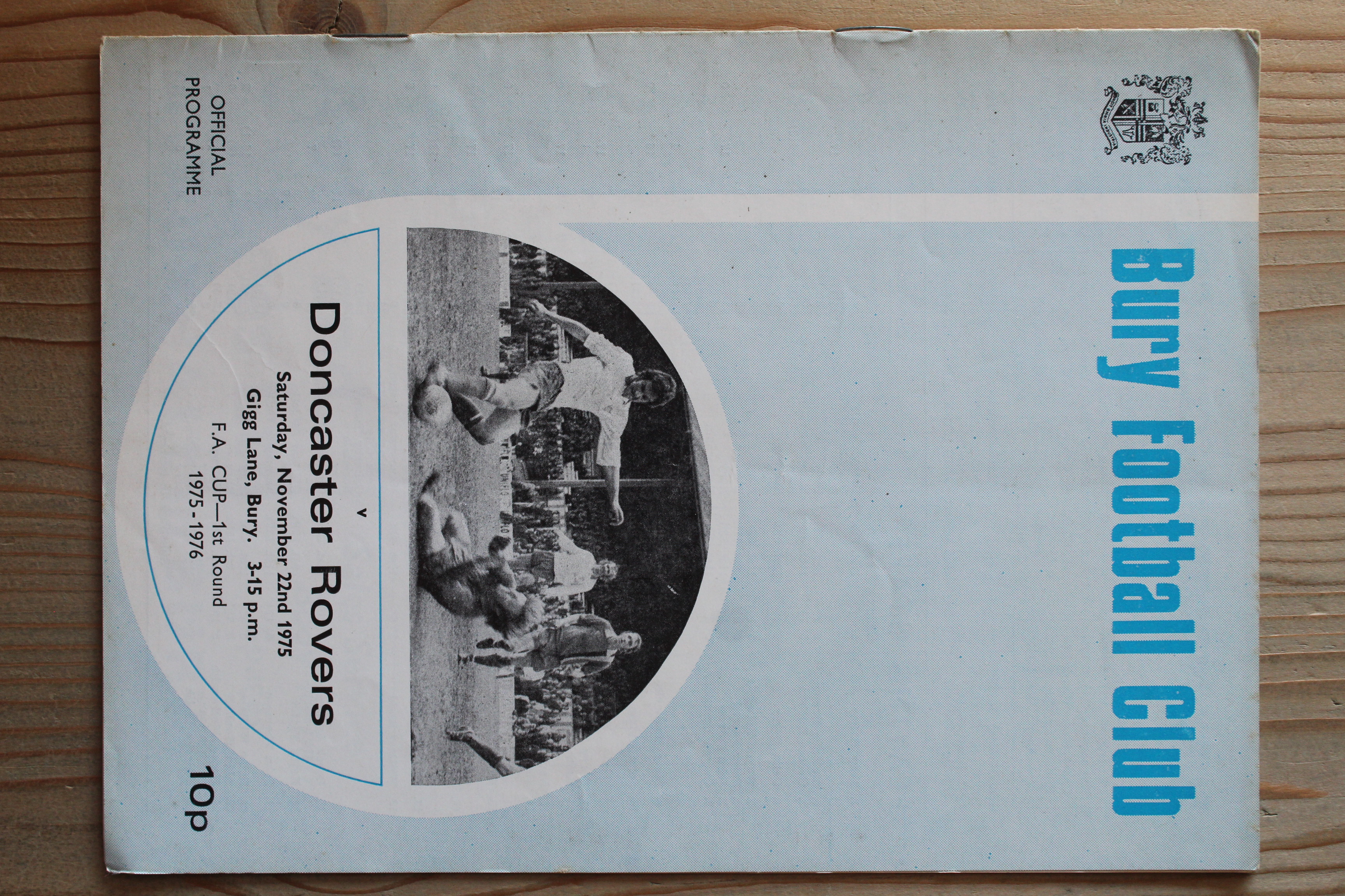 Bury FC v Doncaster Rovers FC