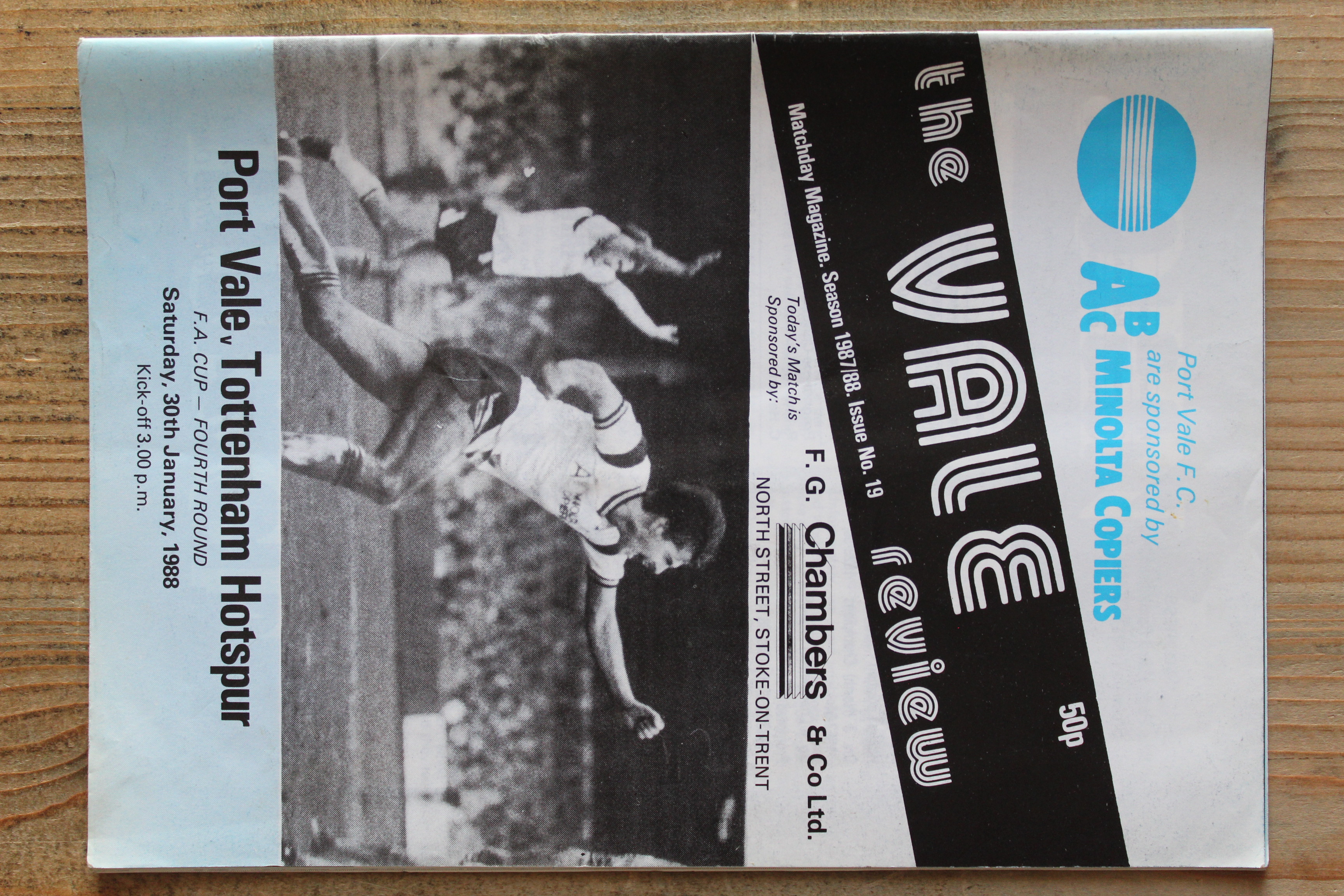 Port Vale FC v Tottenham Hotspur FC