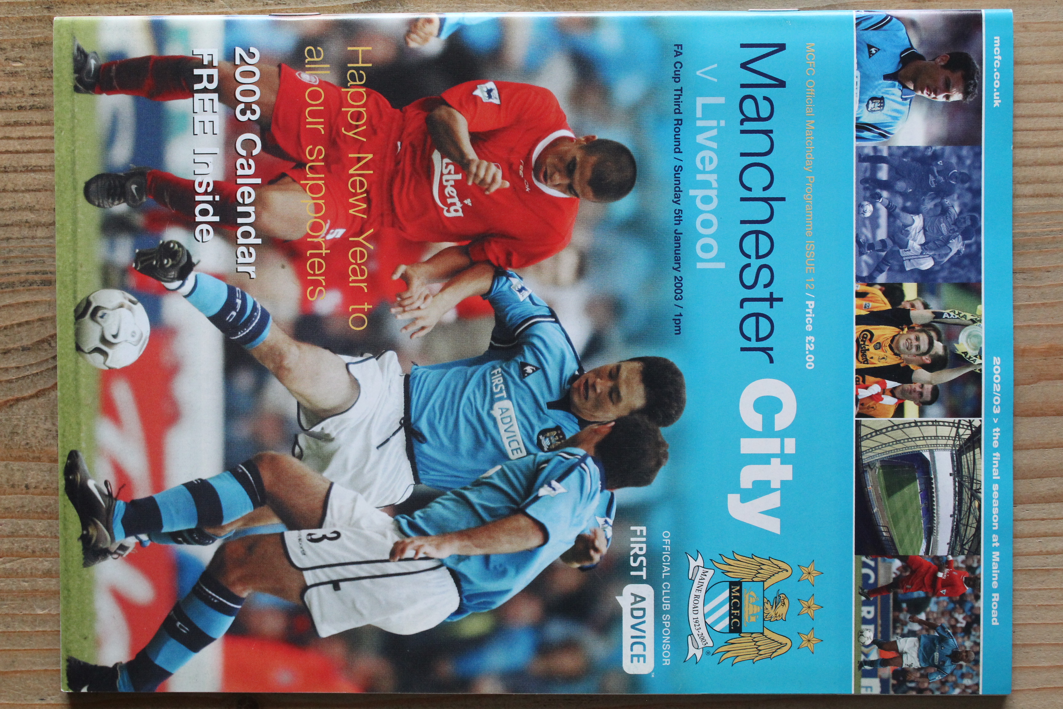 Manchester City FC v Liverpool FC