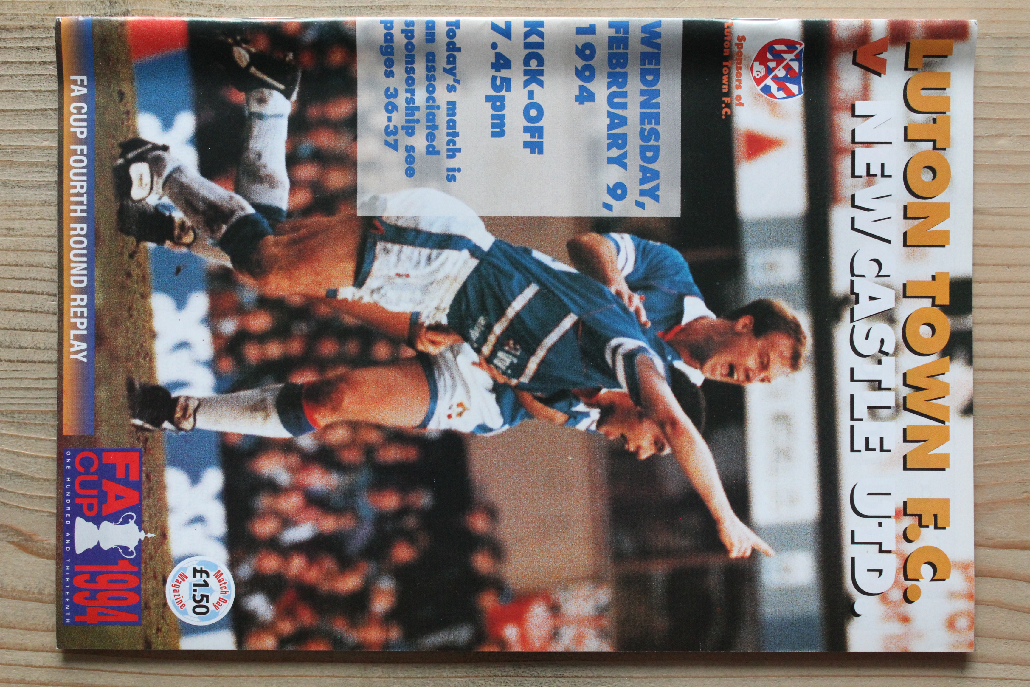 Luton Town FC v Newcastle United FC