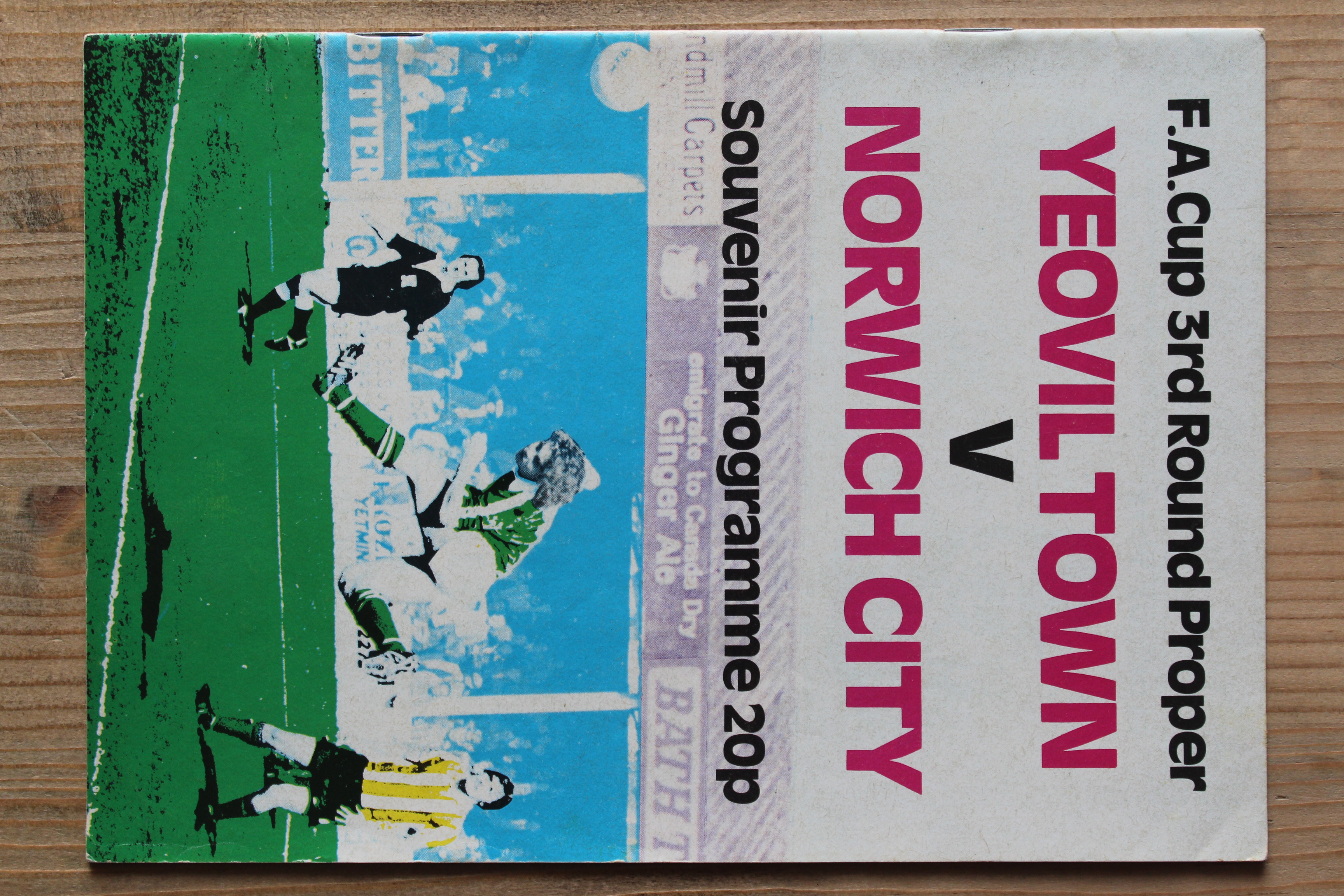 Yeovil Town FC v Norwich City FC