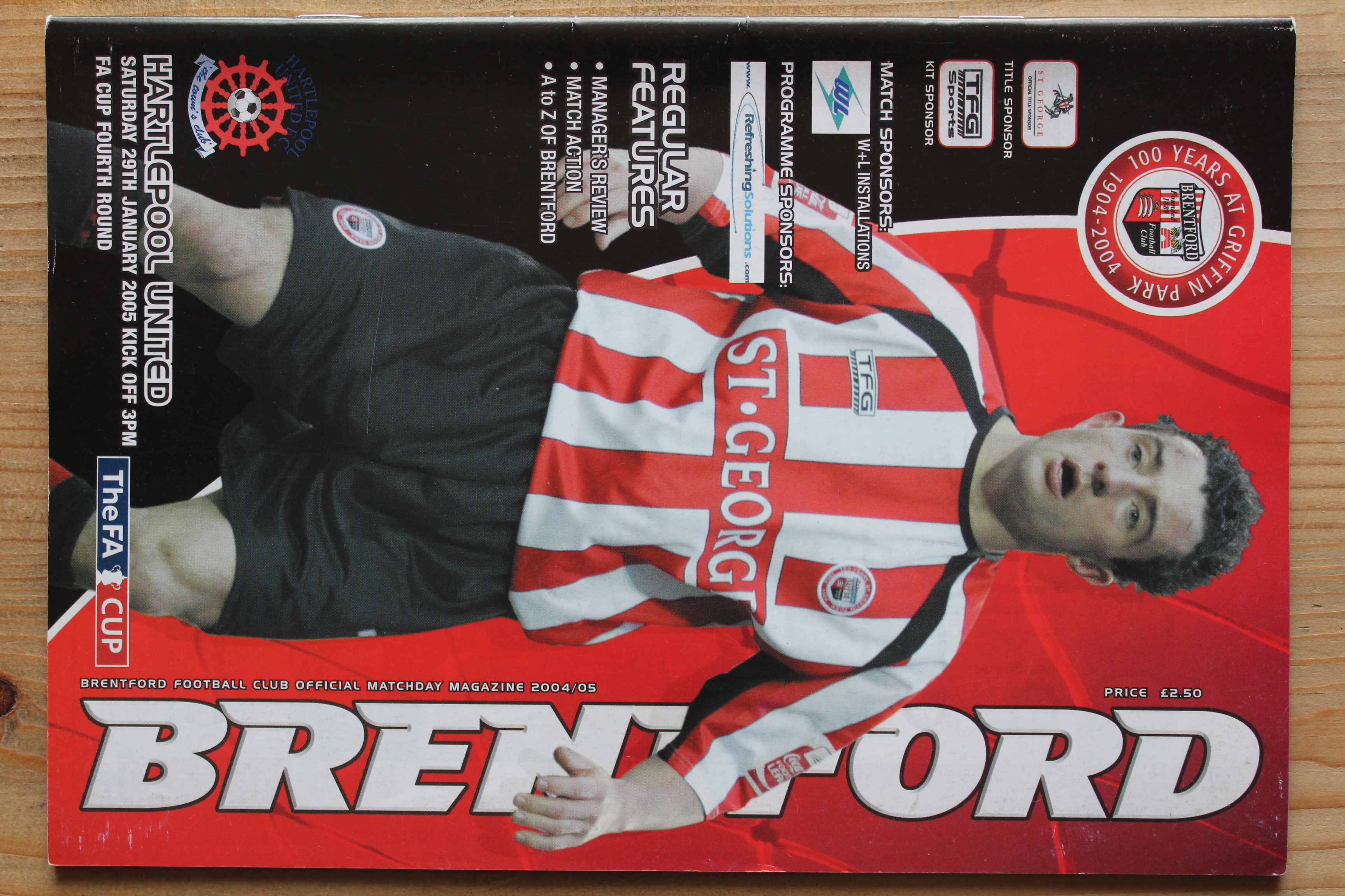 Brentford FC v Hartlepool United