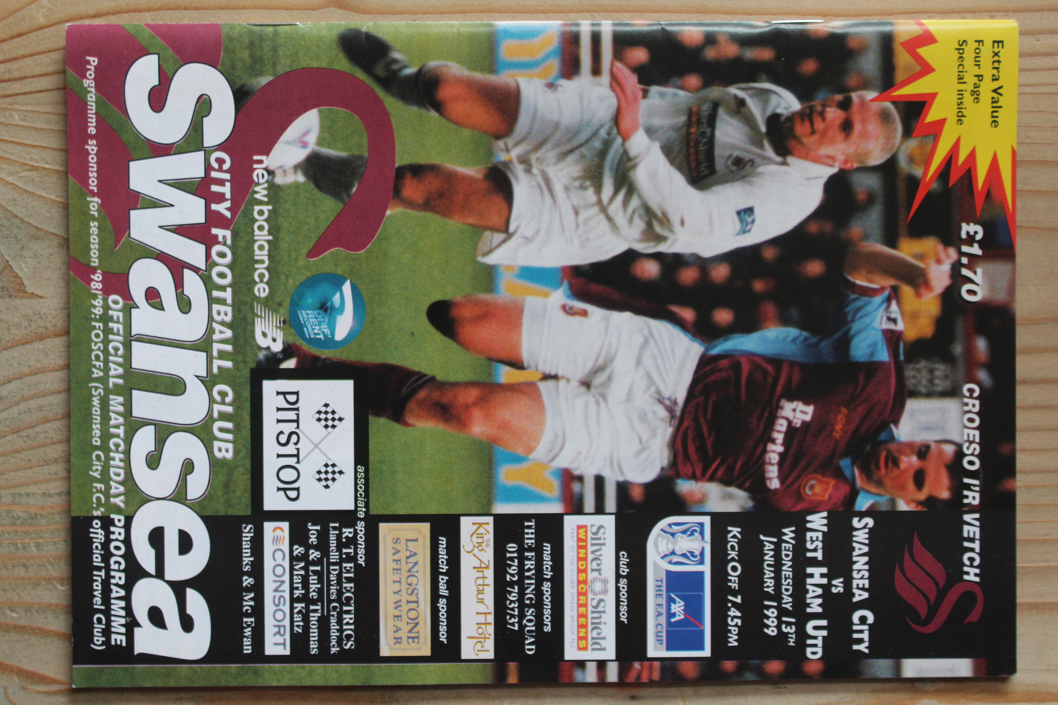 Swansea City FC v West Ham United FC