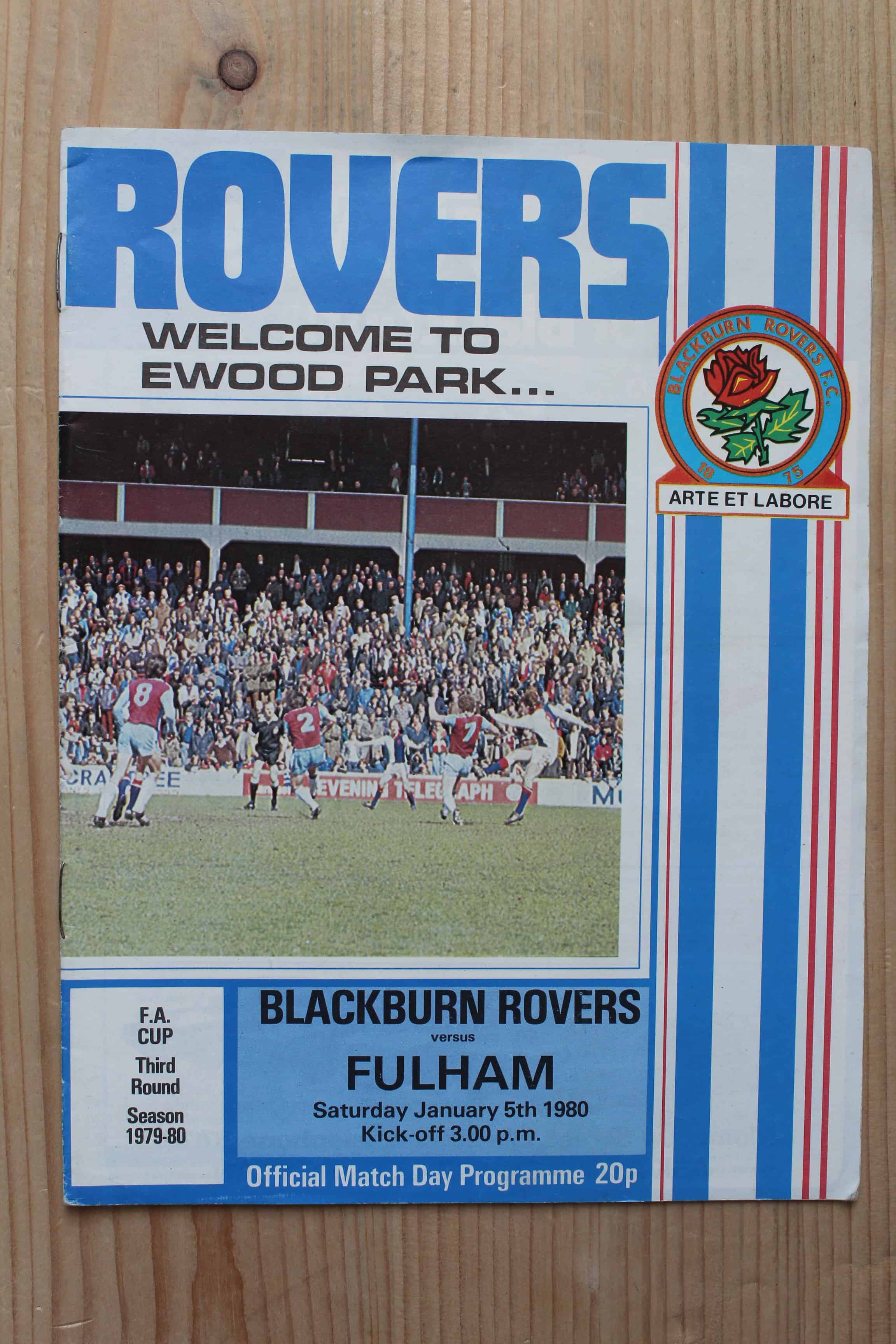 Blackburn Rovers FC v Fulham FC