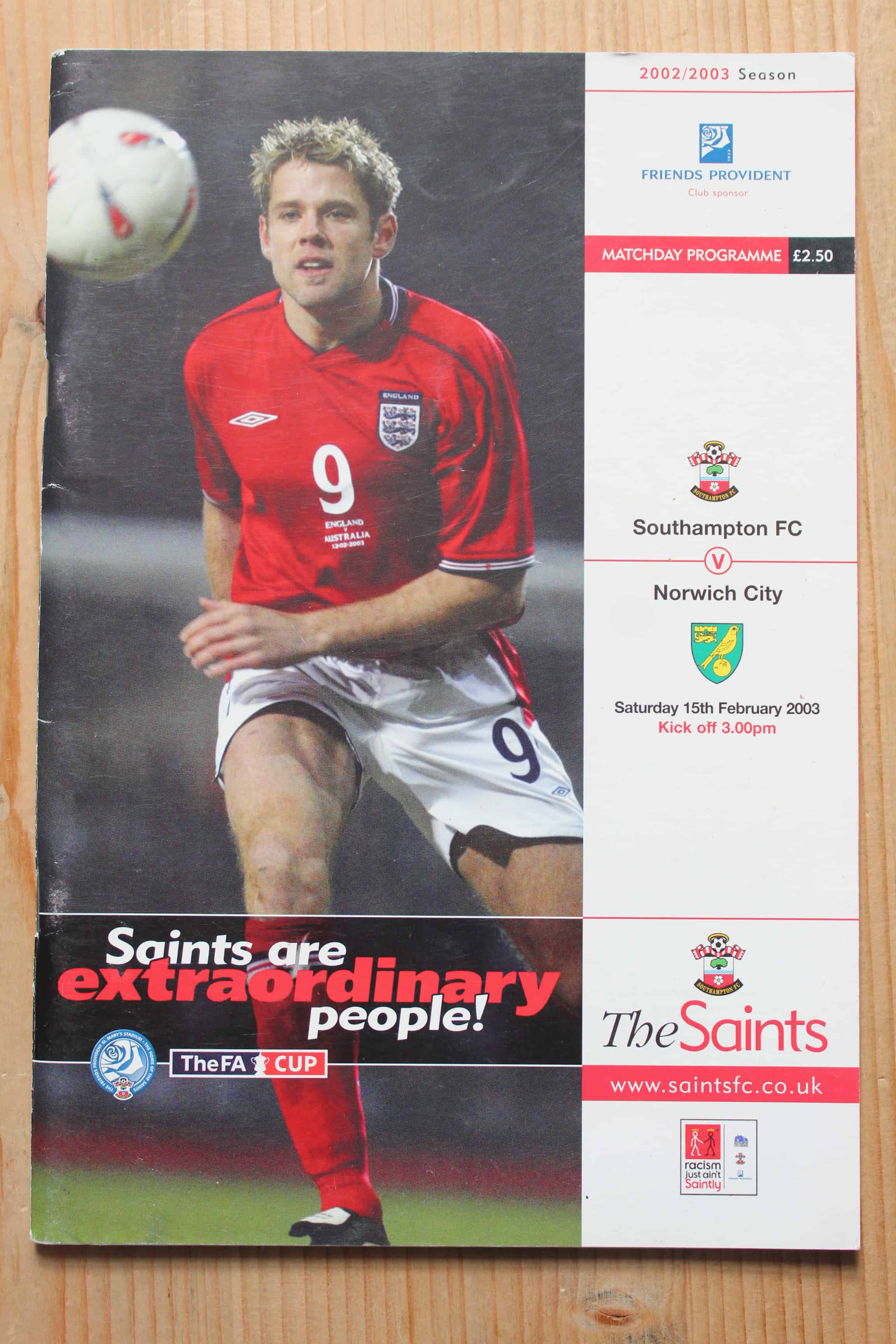 Southampton FC v Norwich City FC