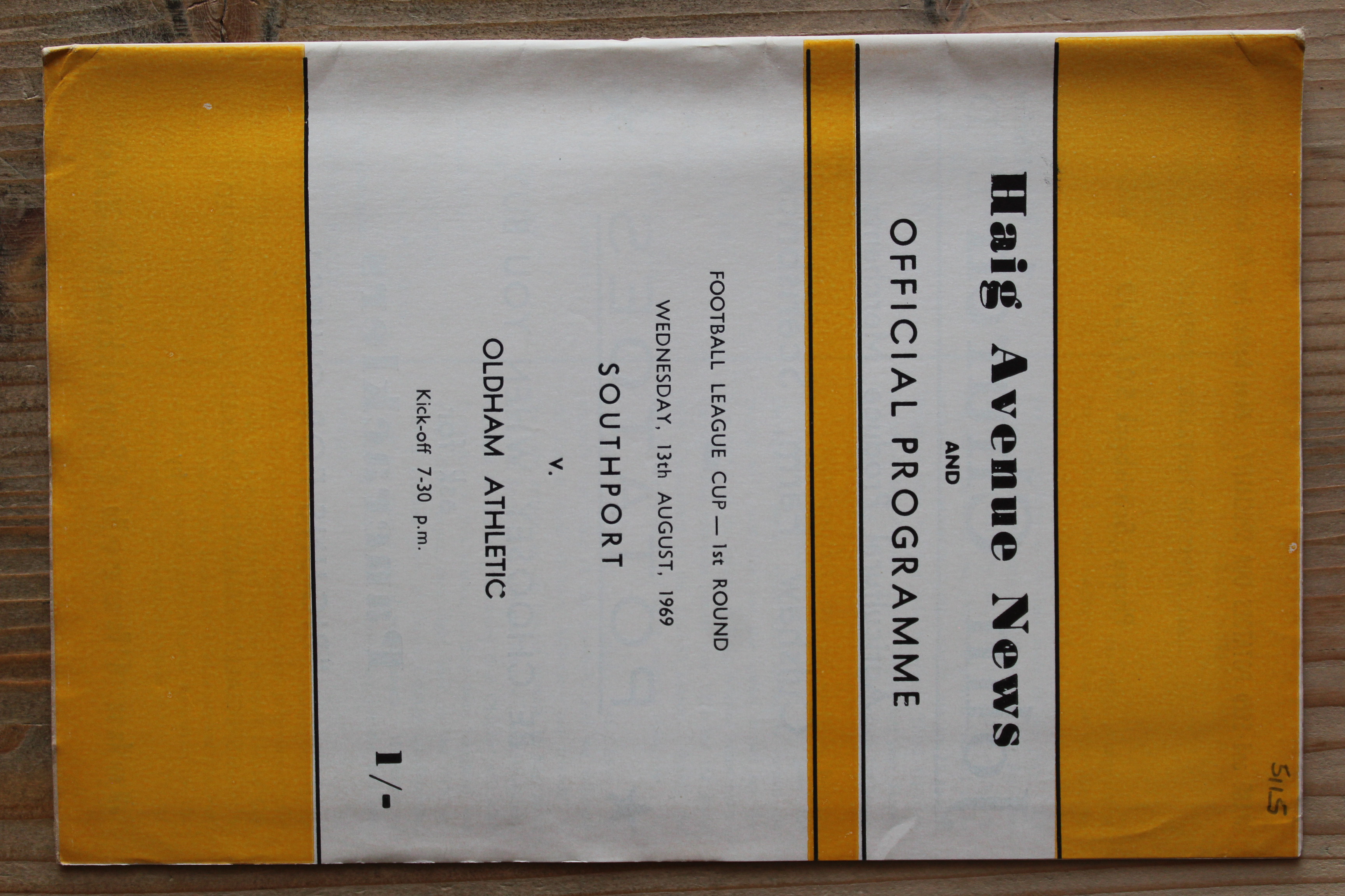 Southport v Oldham Athletic FC