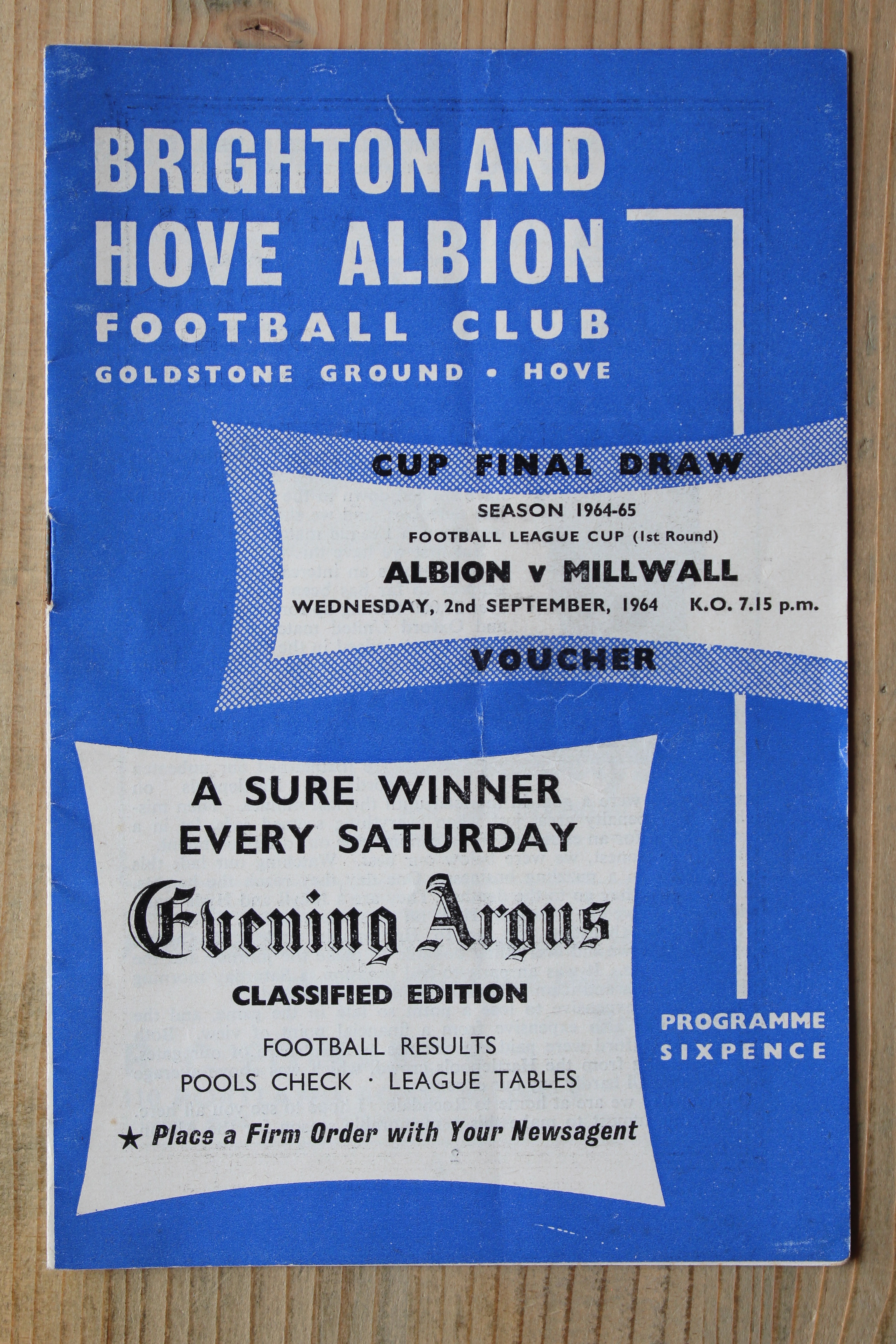 Brighton & Hove Albion FC v Millwall FC