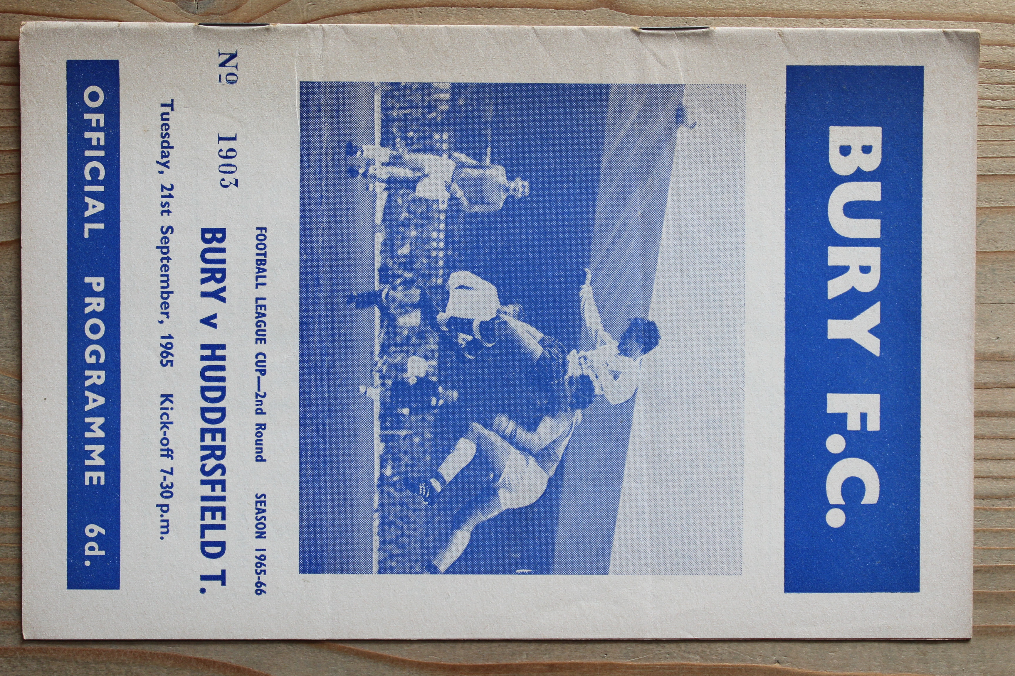 Bury FC v Huddersfield Town FC