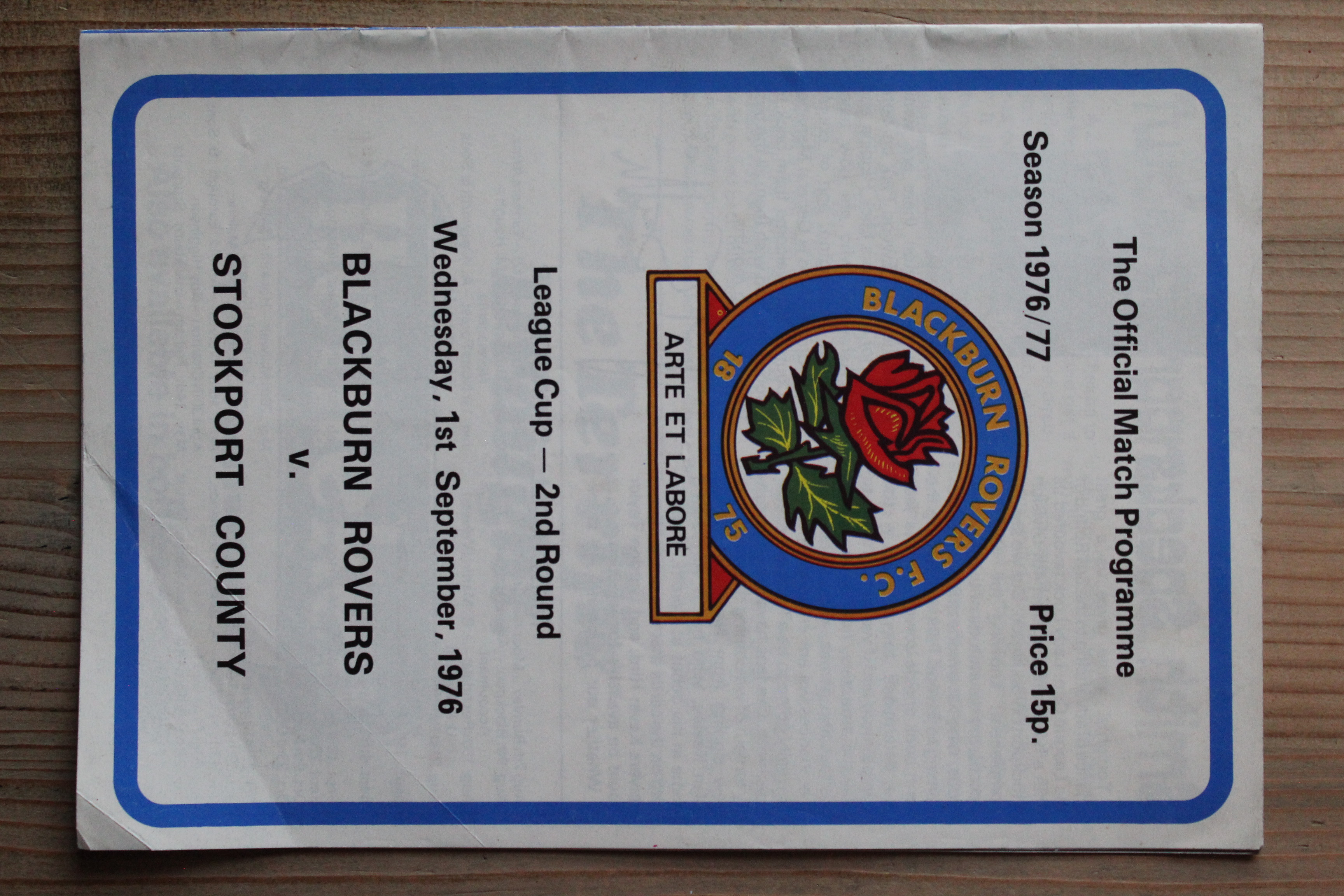 Blackburn Rovers FC v Stockport County FC