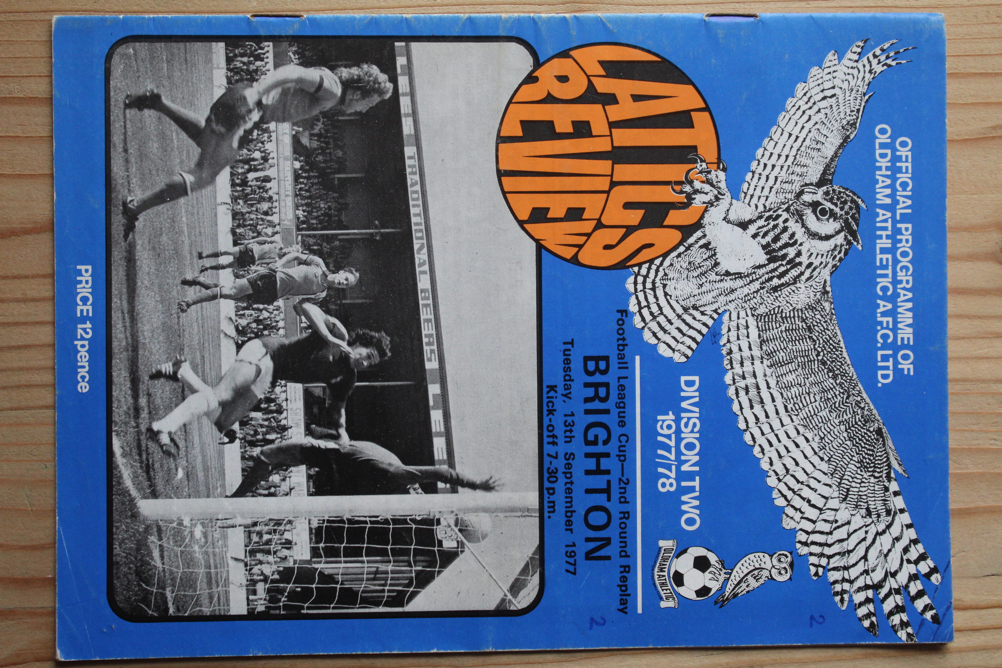 Oldham Athletic FC v Brighton & Hove Albion FC