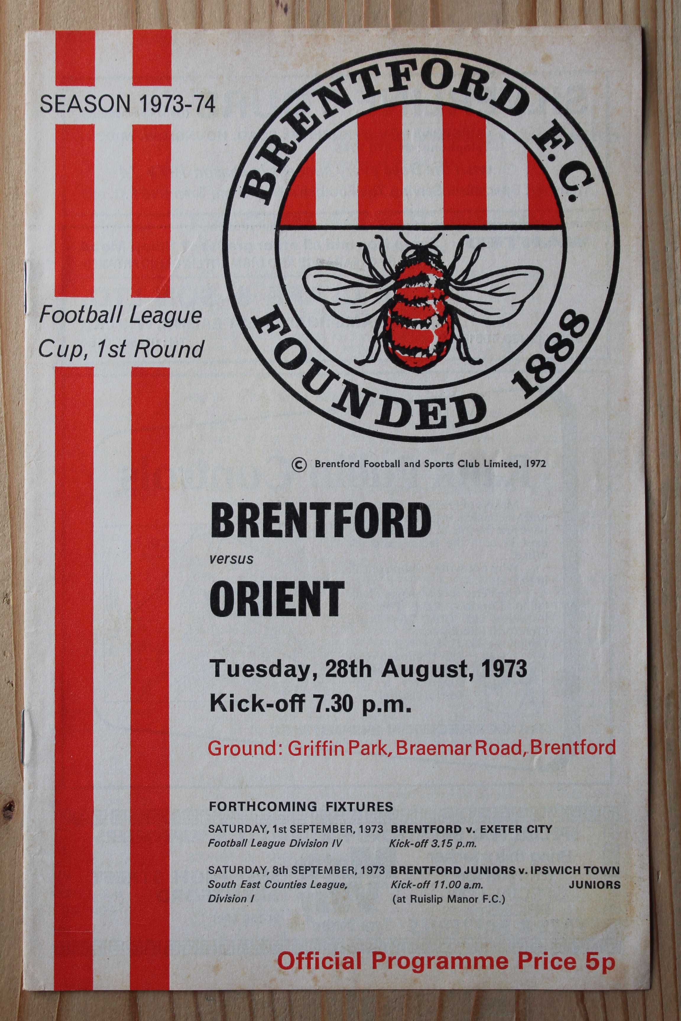 Brentford FC v Orient