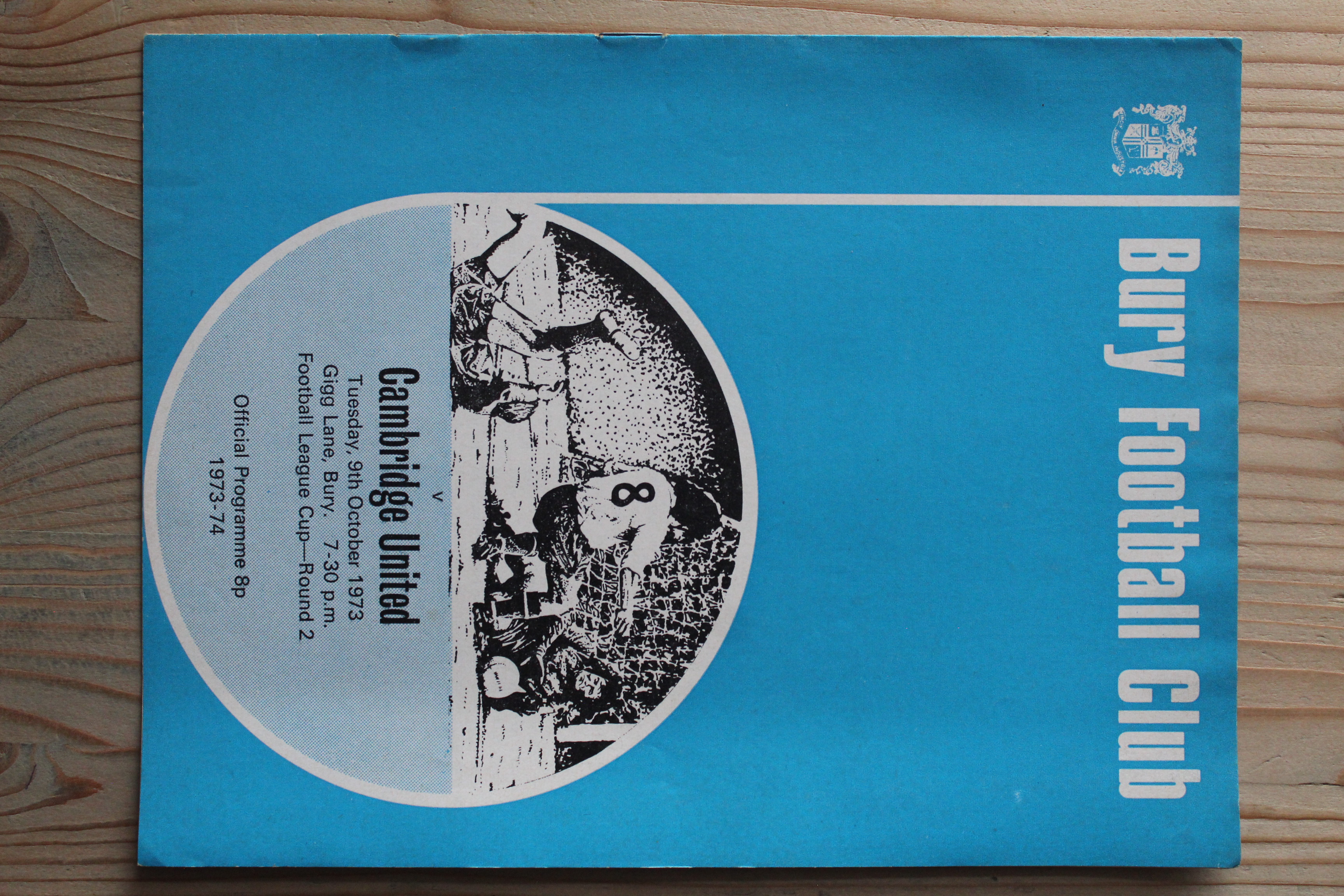 Bury FC v Cambridge United FC