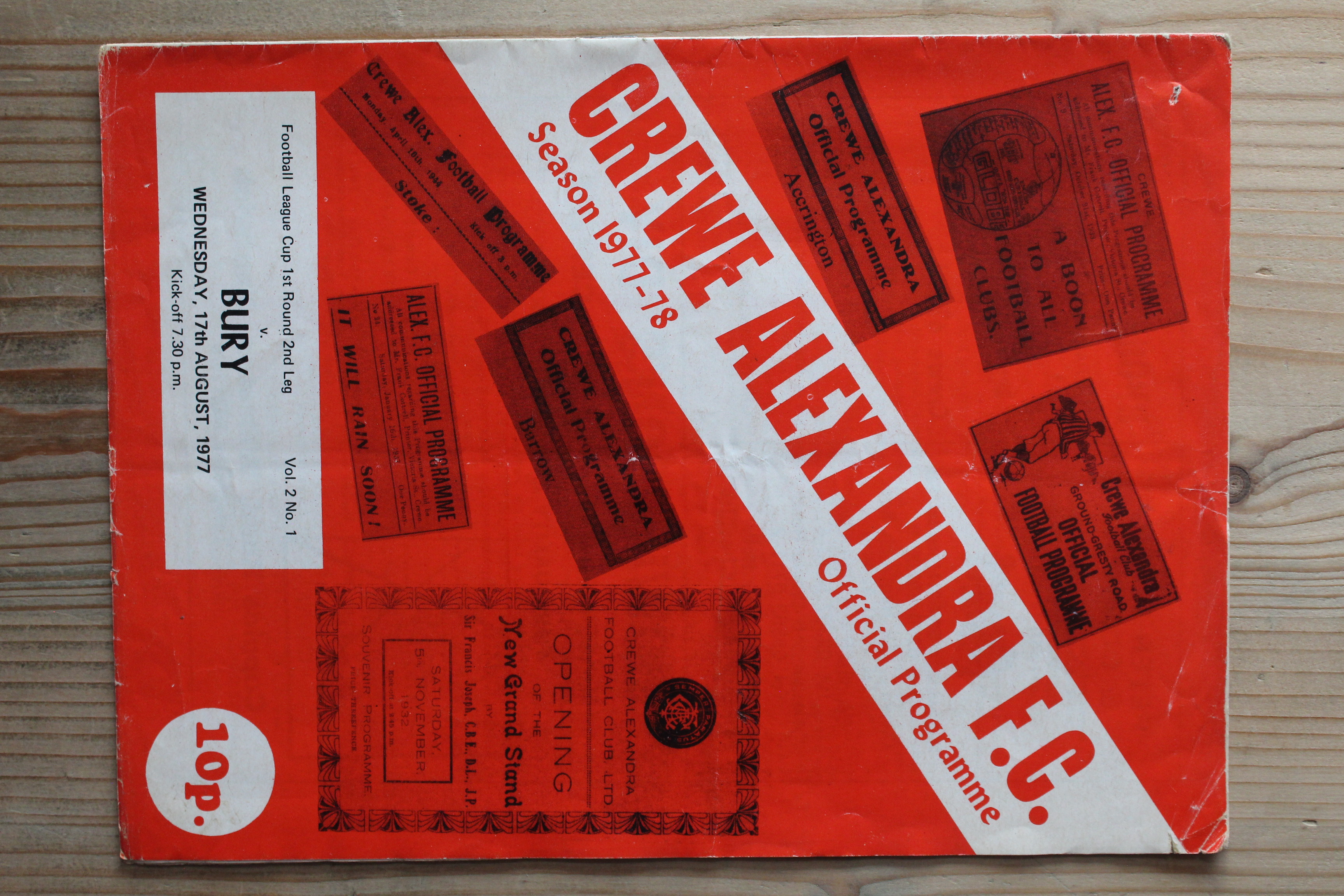 Crewe Alexandra FC v Bury FC