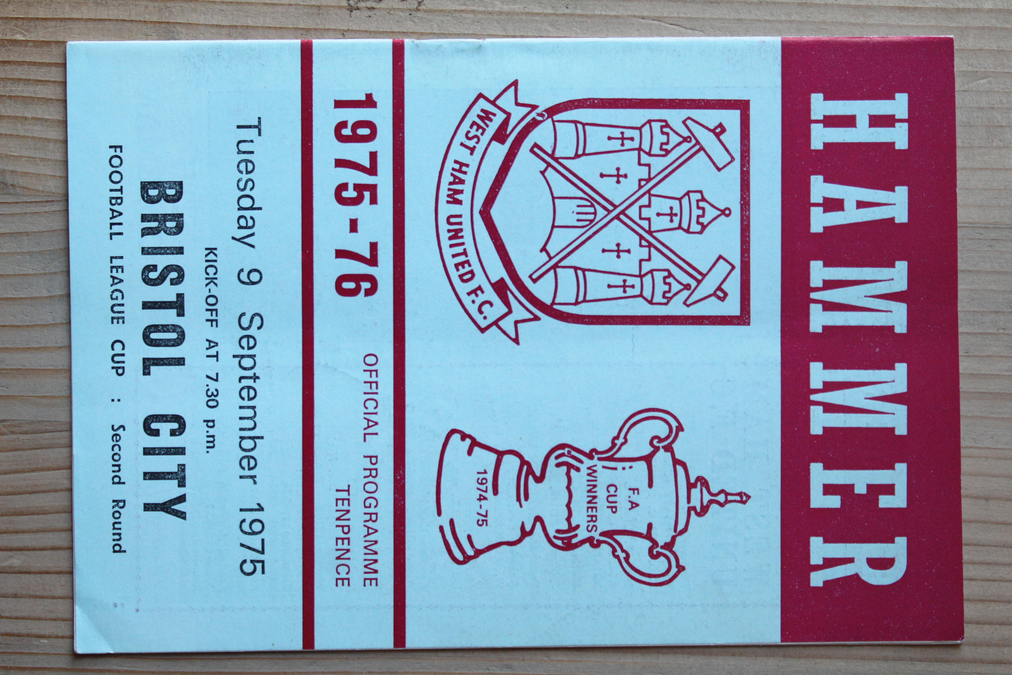 West Ham United FC v Bristol City FC