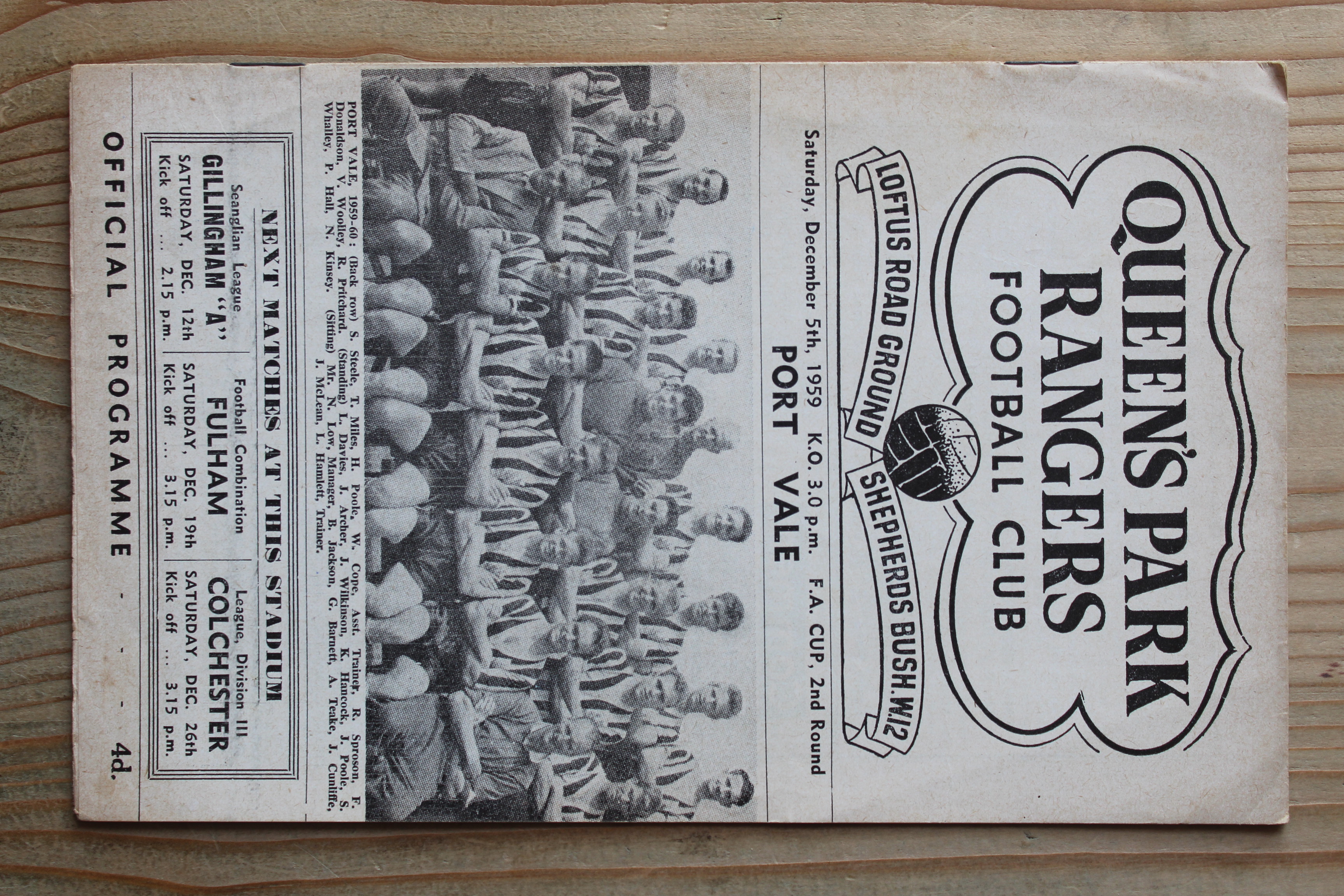 Queens Park Rangers FC v Port Vale FC
