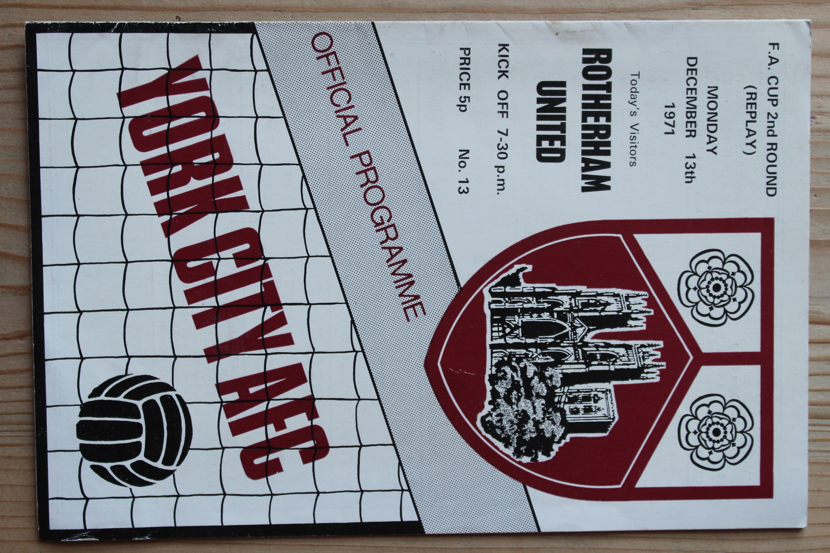 York City FC v Rotherham United FC