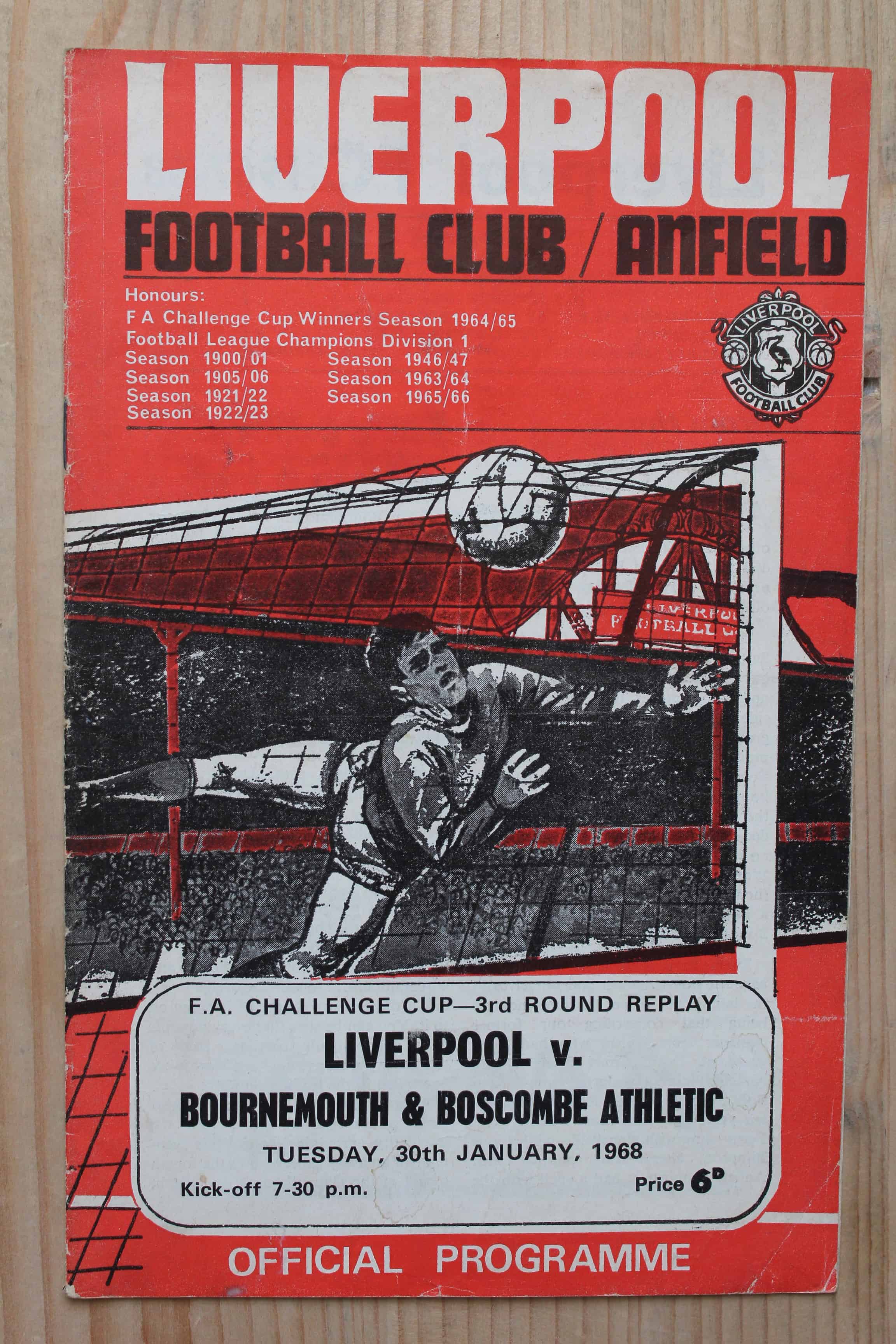 Liverpool FC v Bournemouth & Boscombe