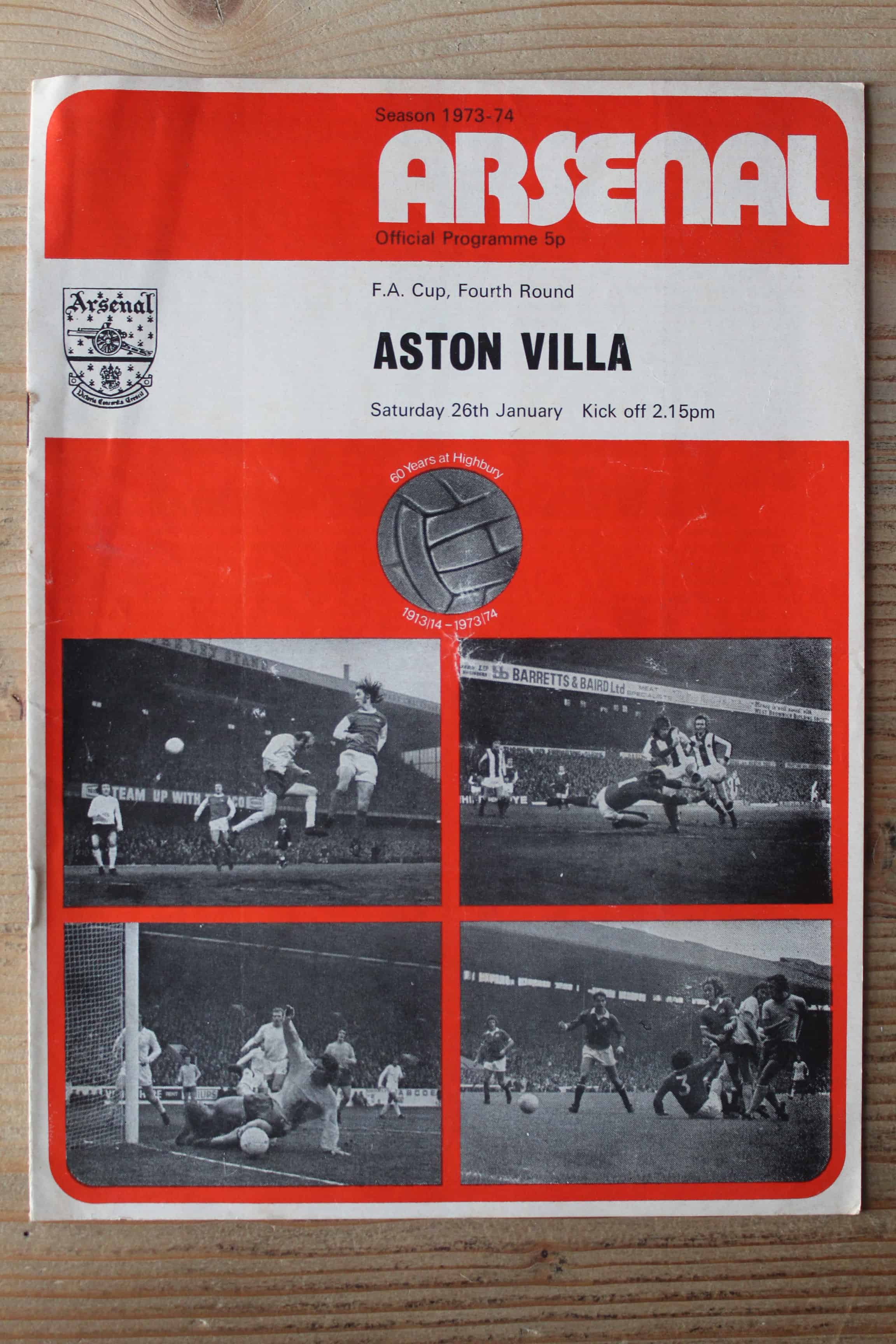 Arsenal FC v Aston Villa FC