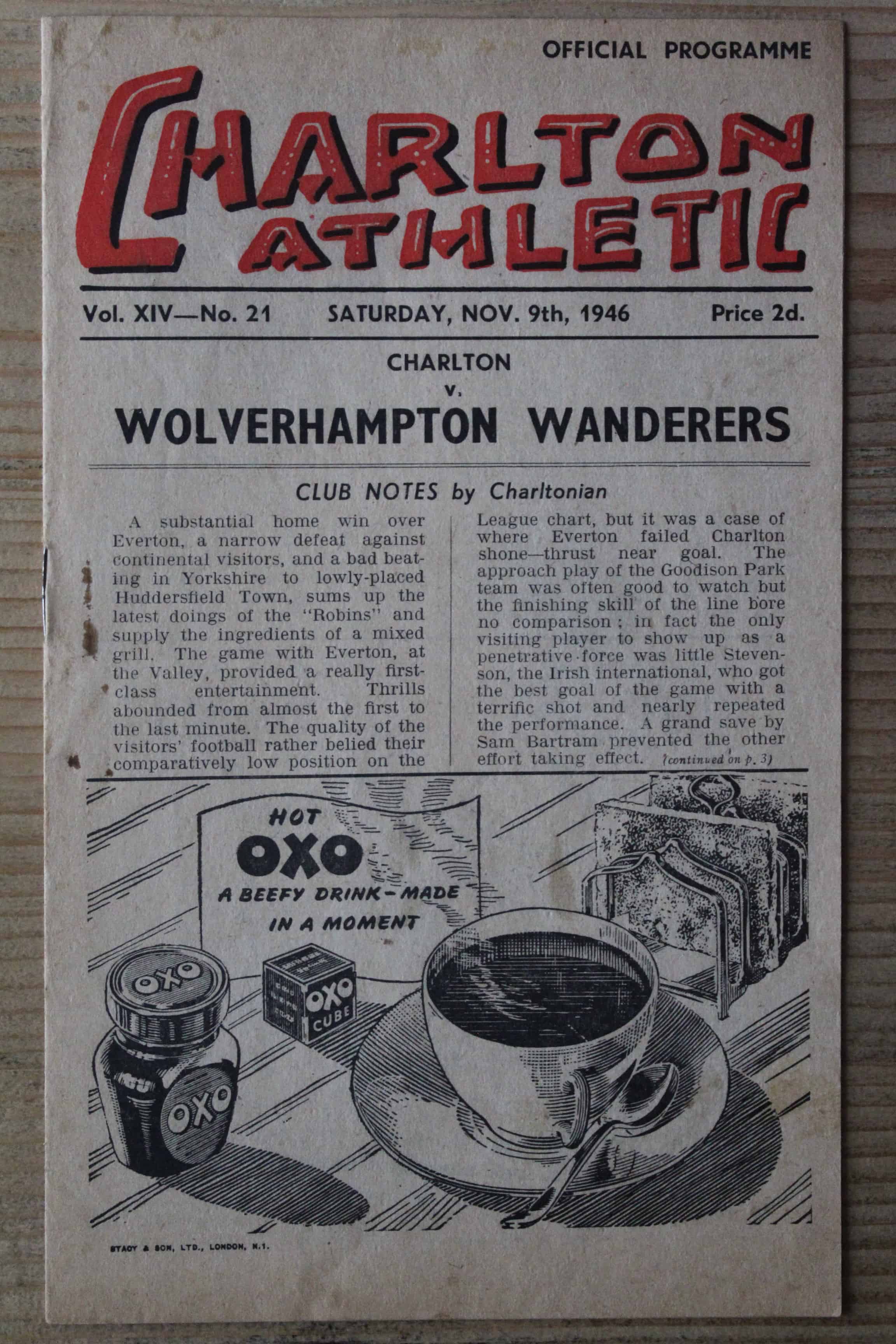 Charlton Athletic FC v Wolverhampton Wanderers FC