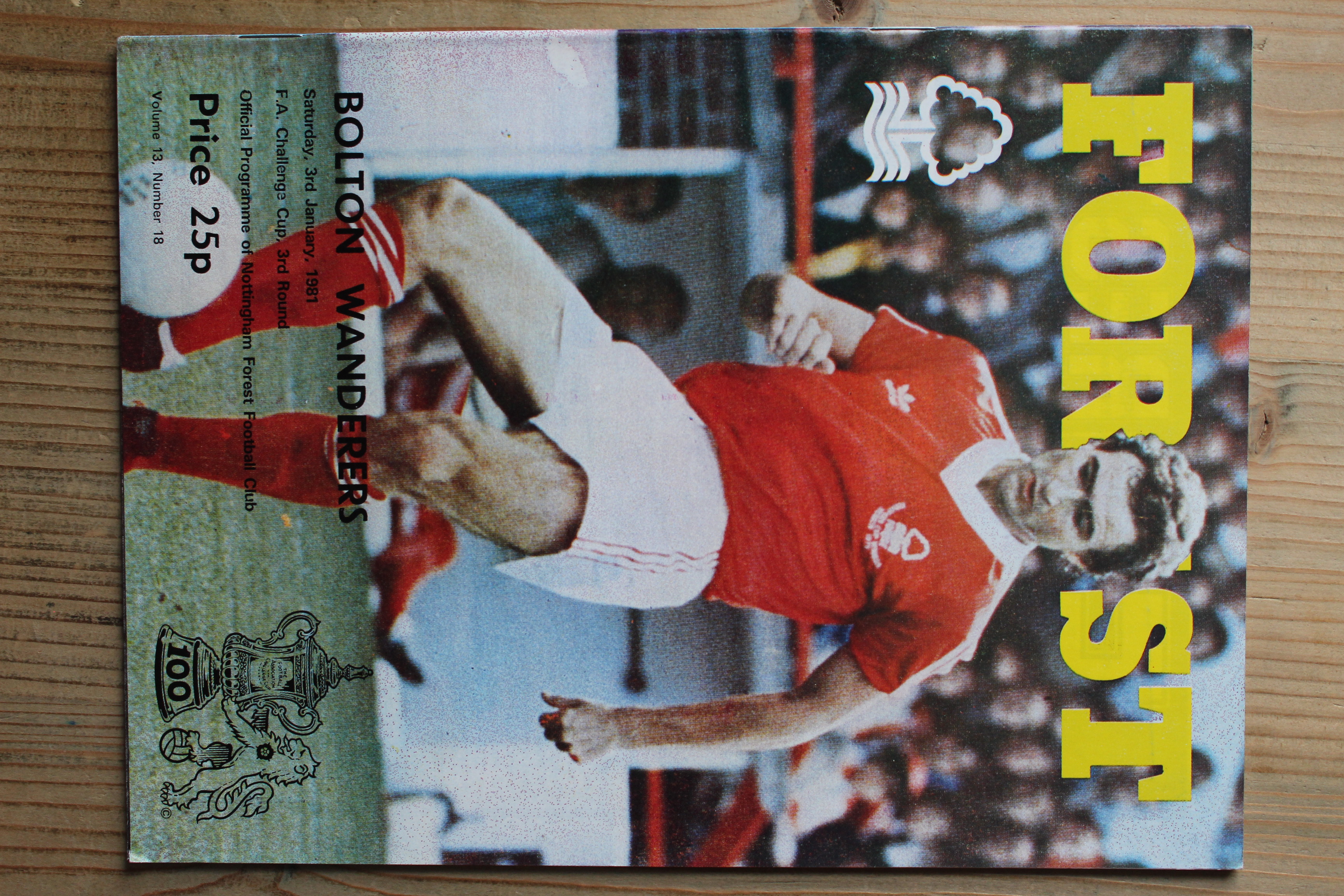 Nottingham Forest FC v Bolton Wanderers FC