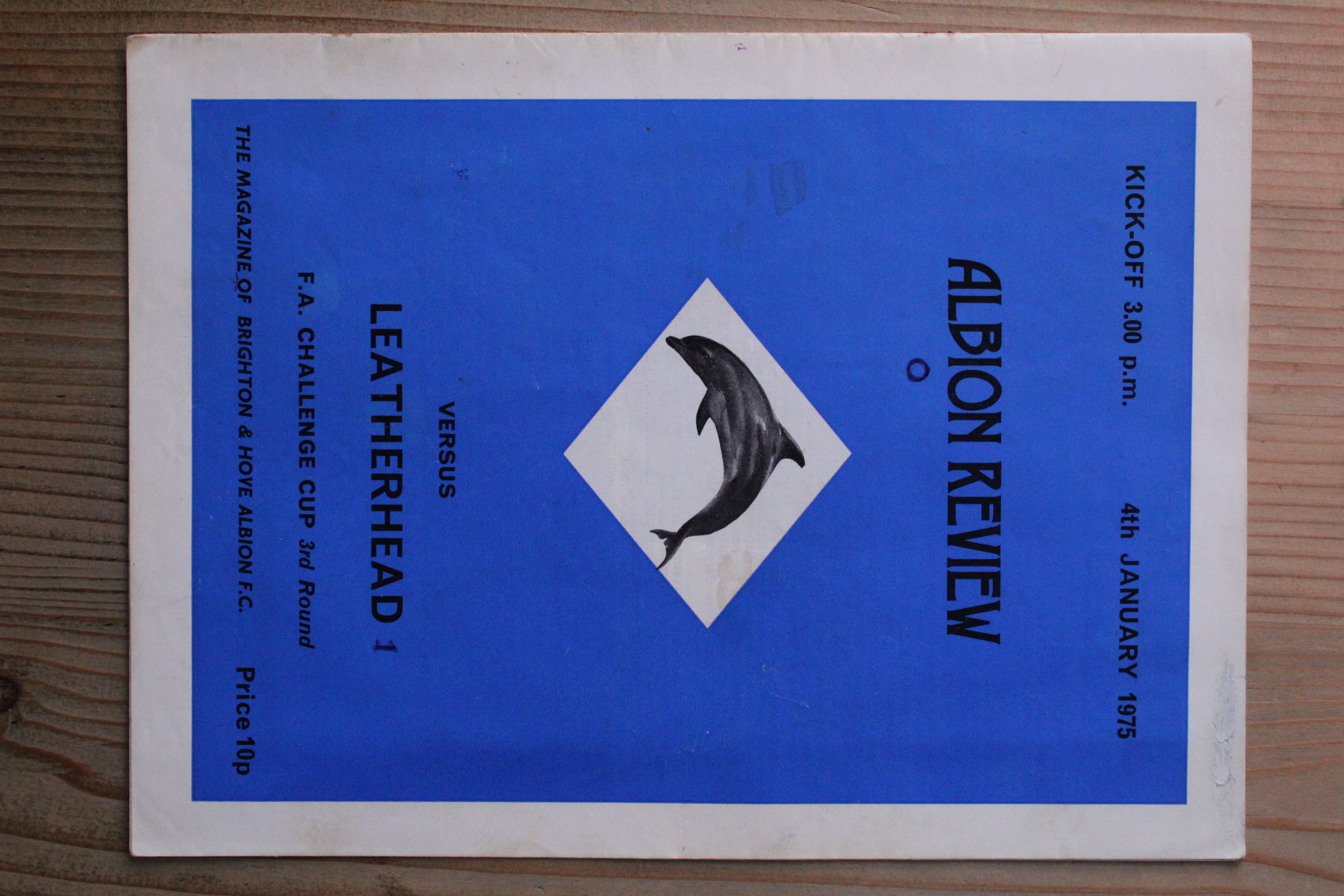 Brighton & Hove Albion FC v Leatherhead 