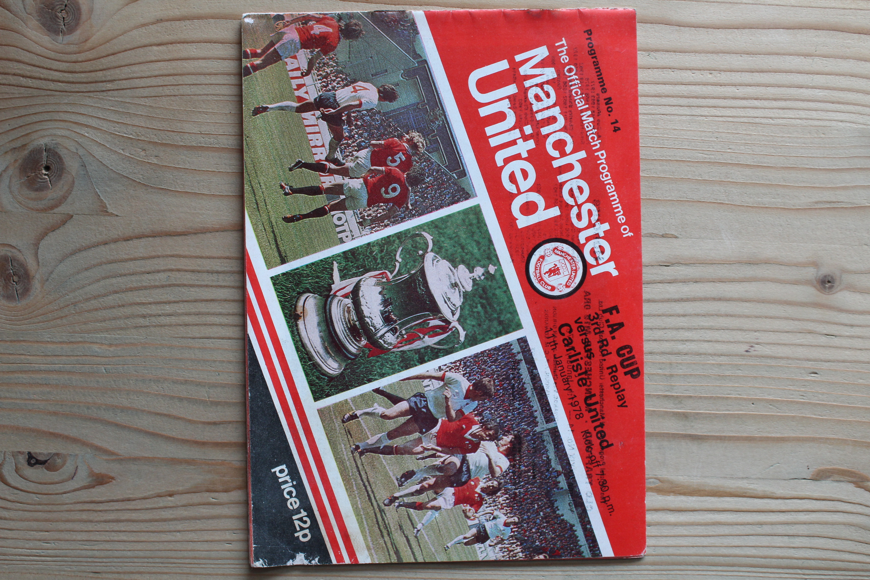 Manchester United FC v Carlisle United FC