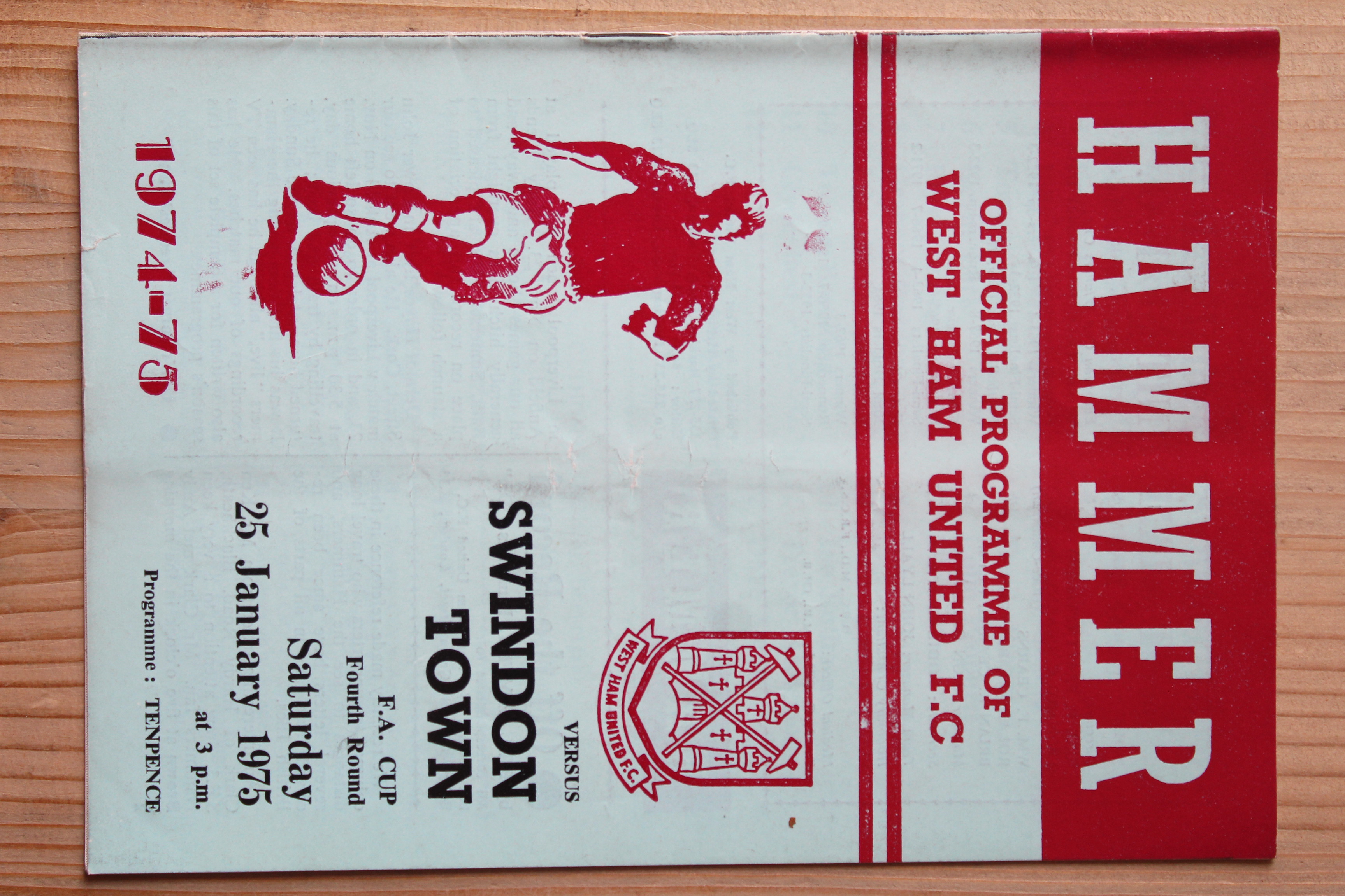 West Ham United FC v Swindon Town FC