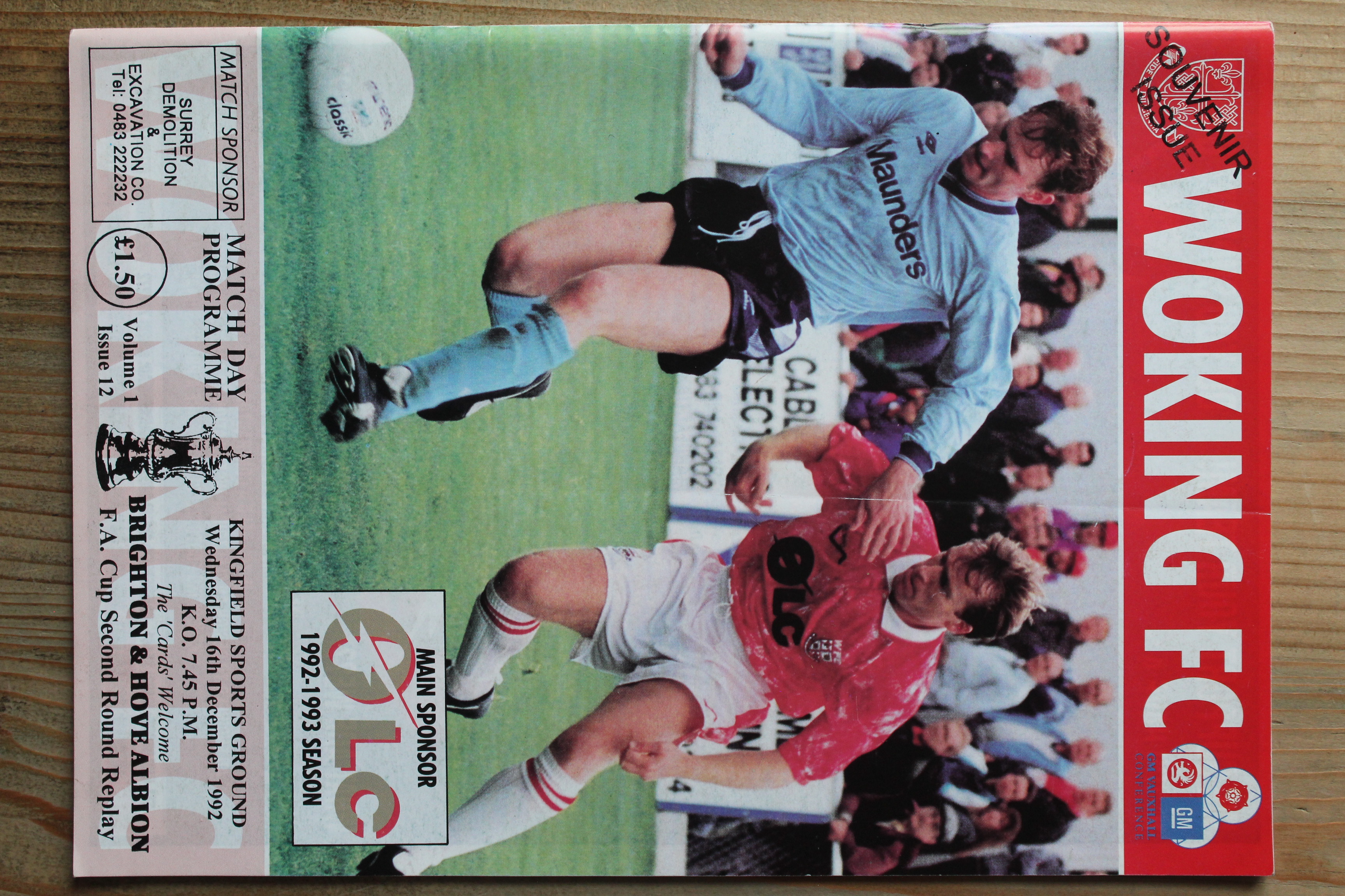 Woking FC v Brighton & Hove Albion FC