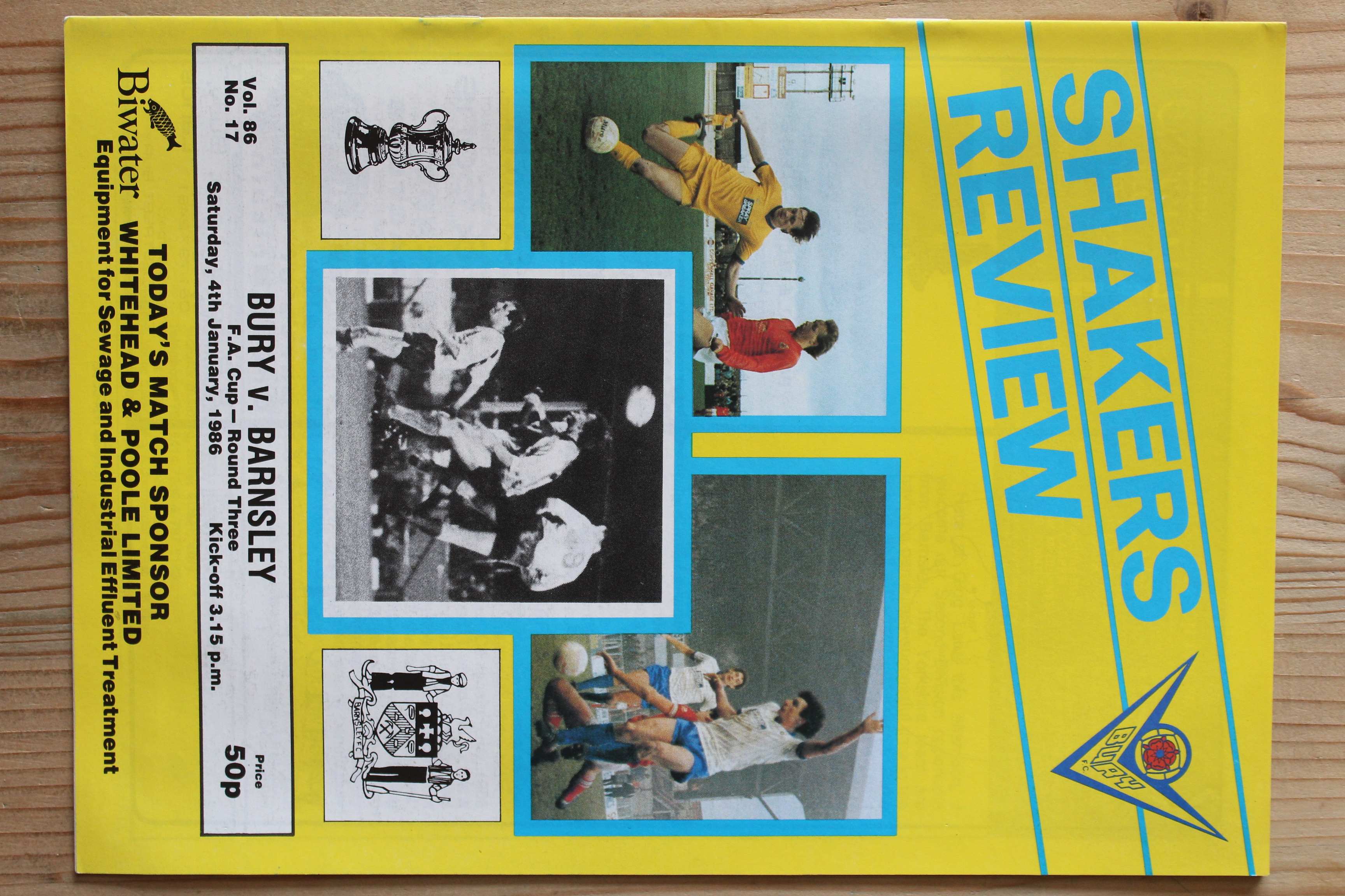 Bury FC v Barnsley FC