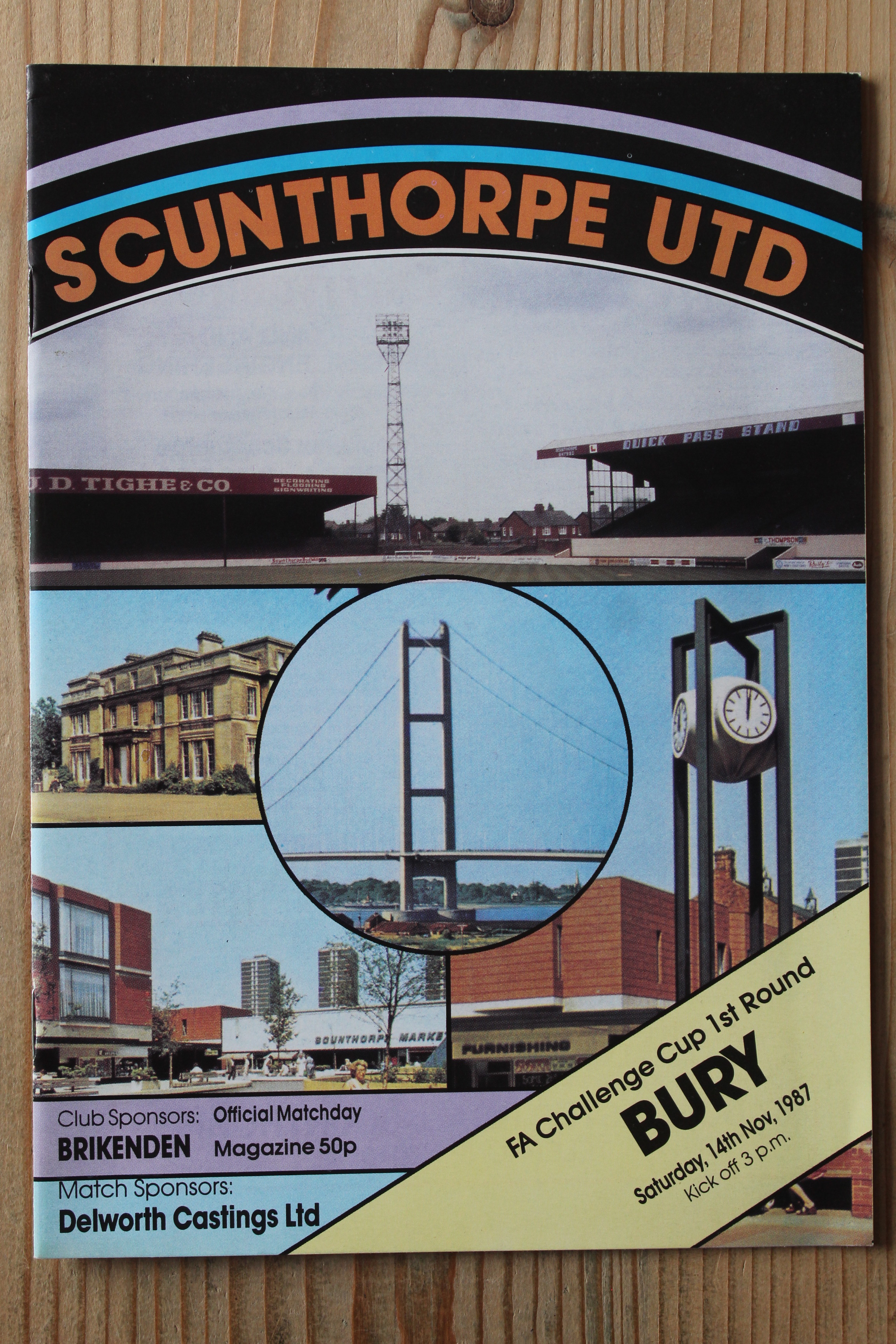 Scunthorpe United FC v Bury FC