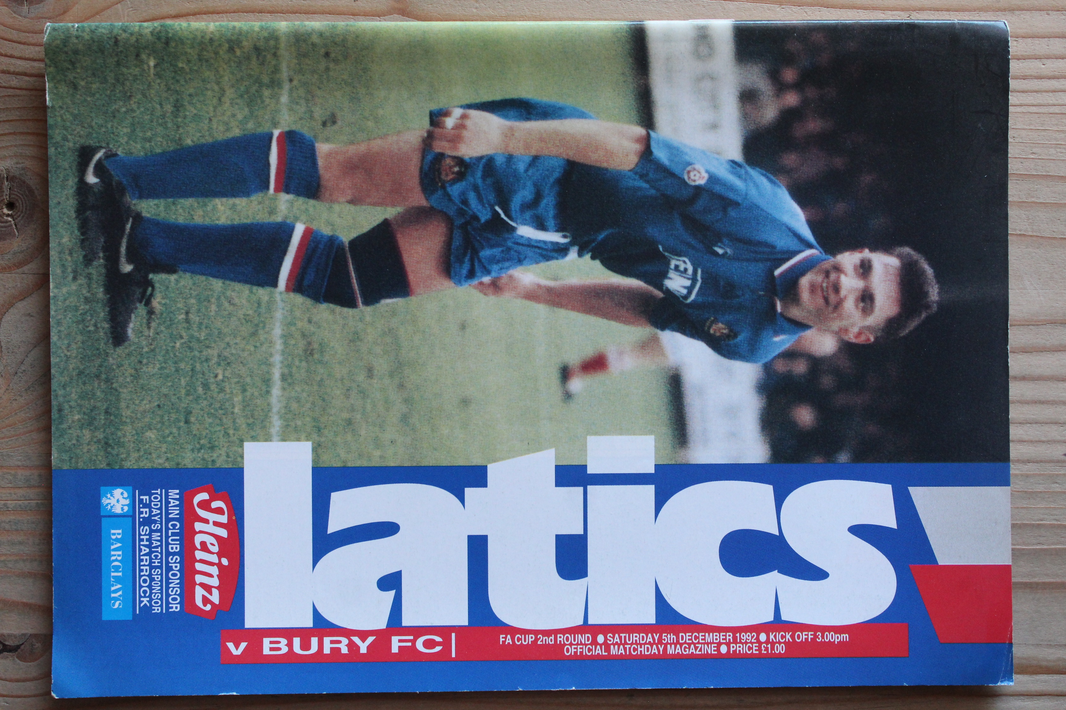 Wigan Athletic FC v Bury FC