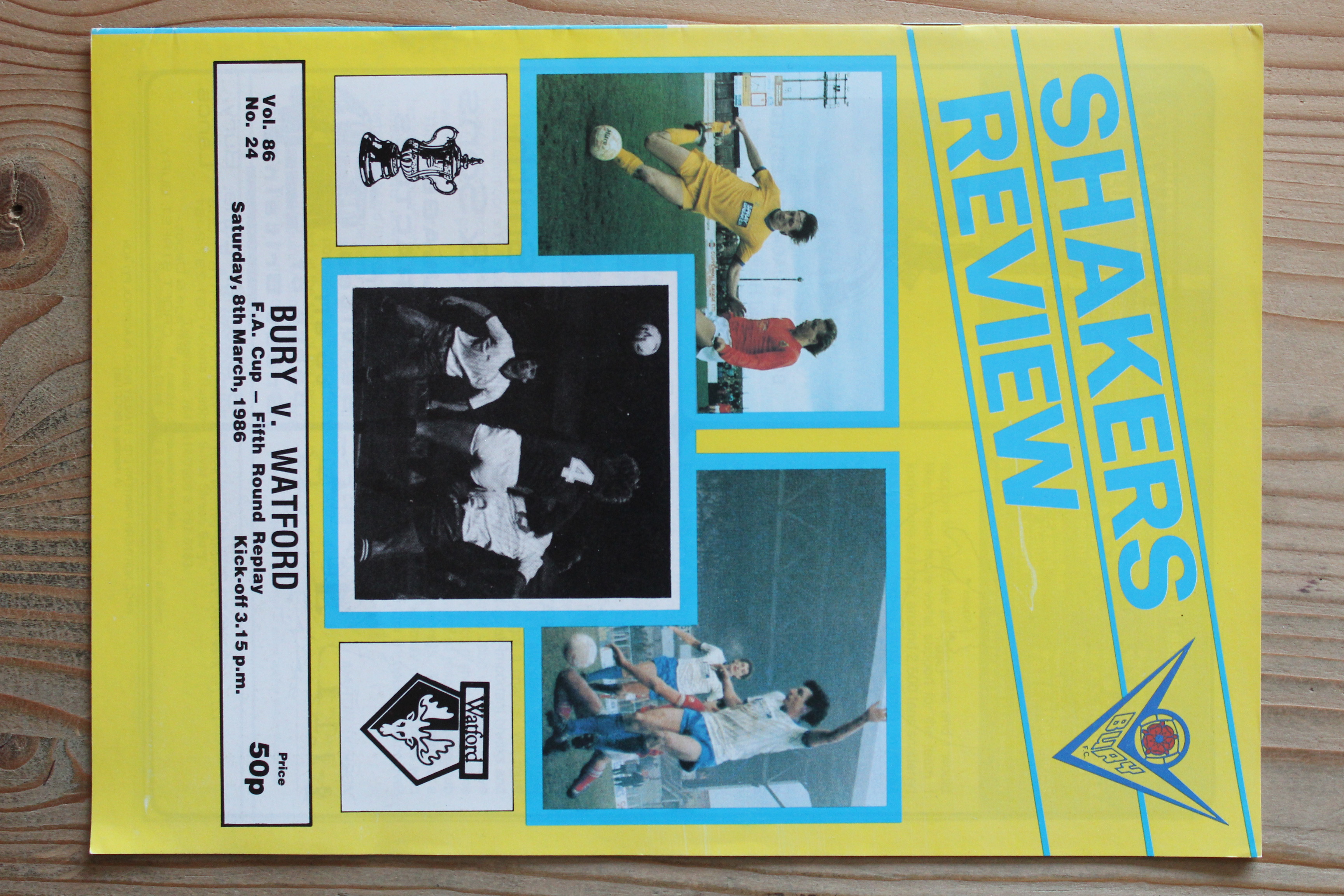 Bury FC v Watford FC