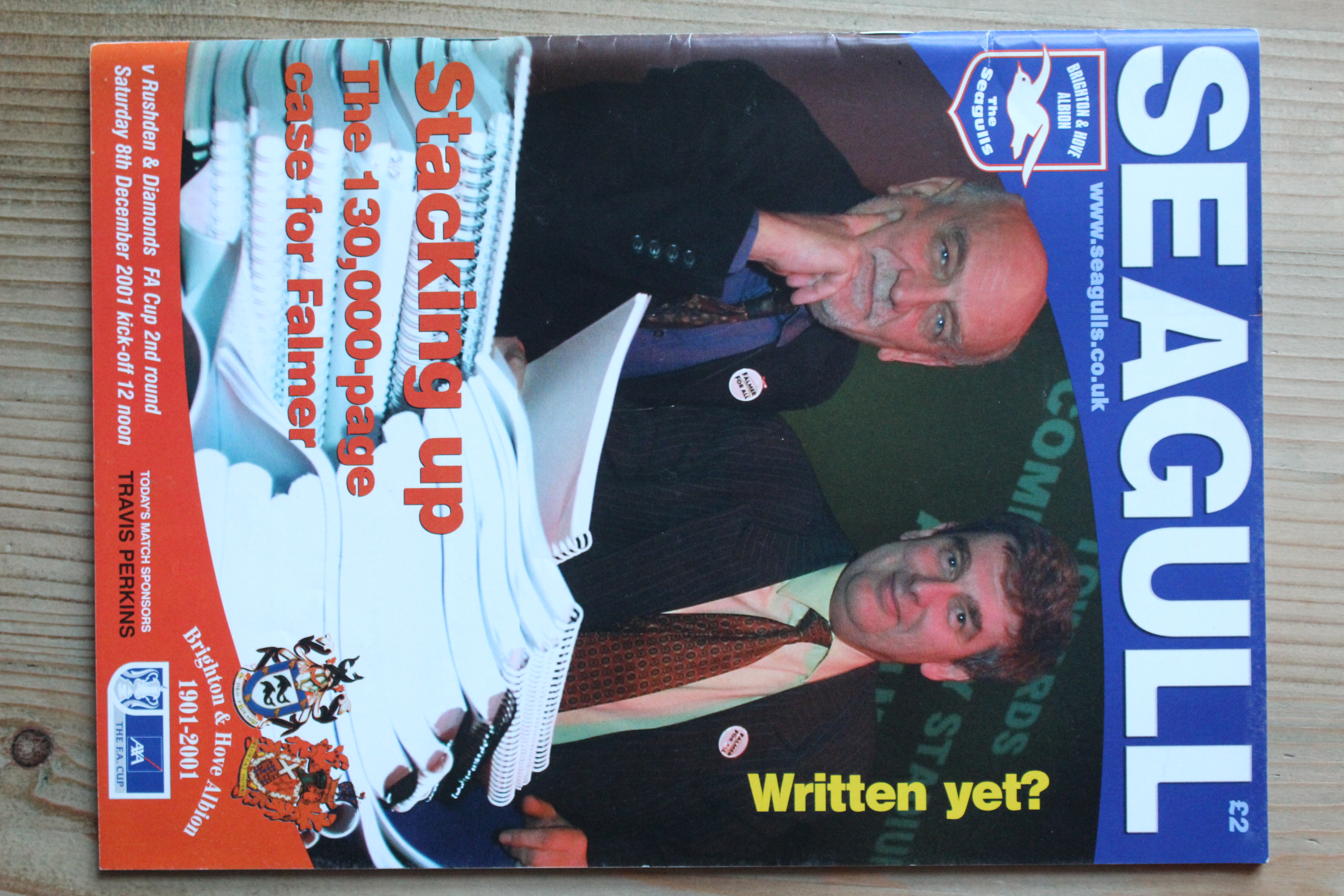 Brighton & Hove Albion FC v Rushden & Diamonds