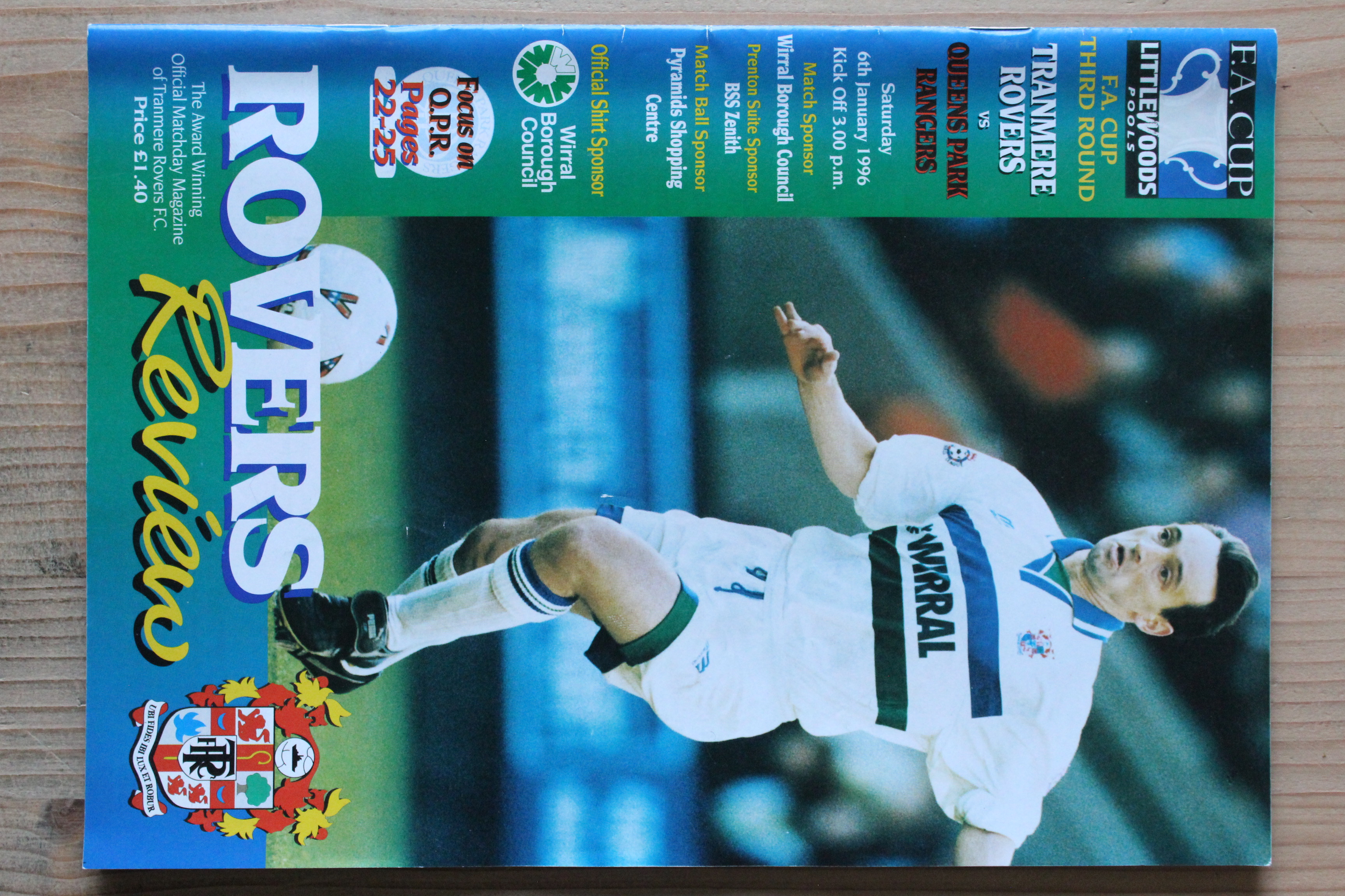 Tranmere Rovers FC v Queens Park Rangers FC
