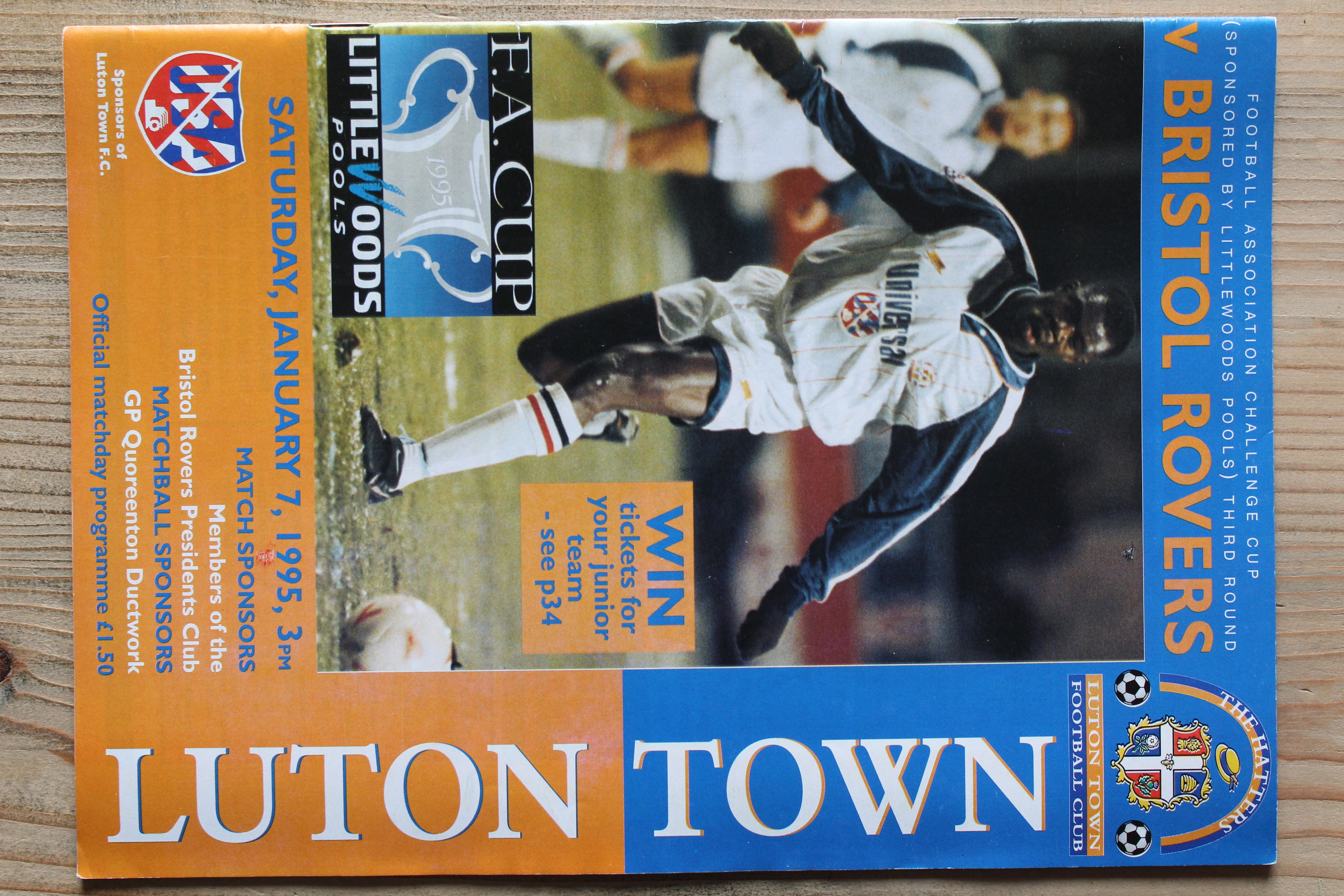 Luton Town FC v Bristol Rovers FC
