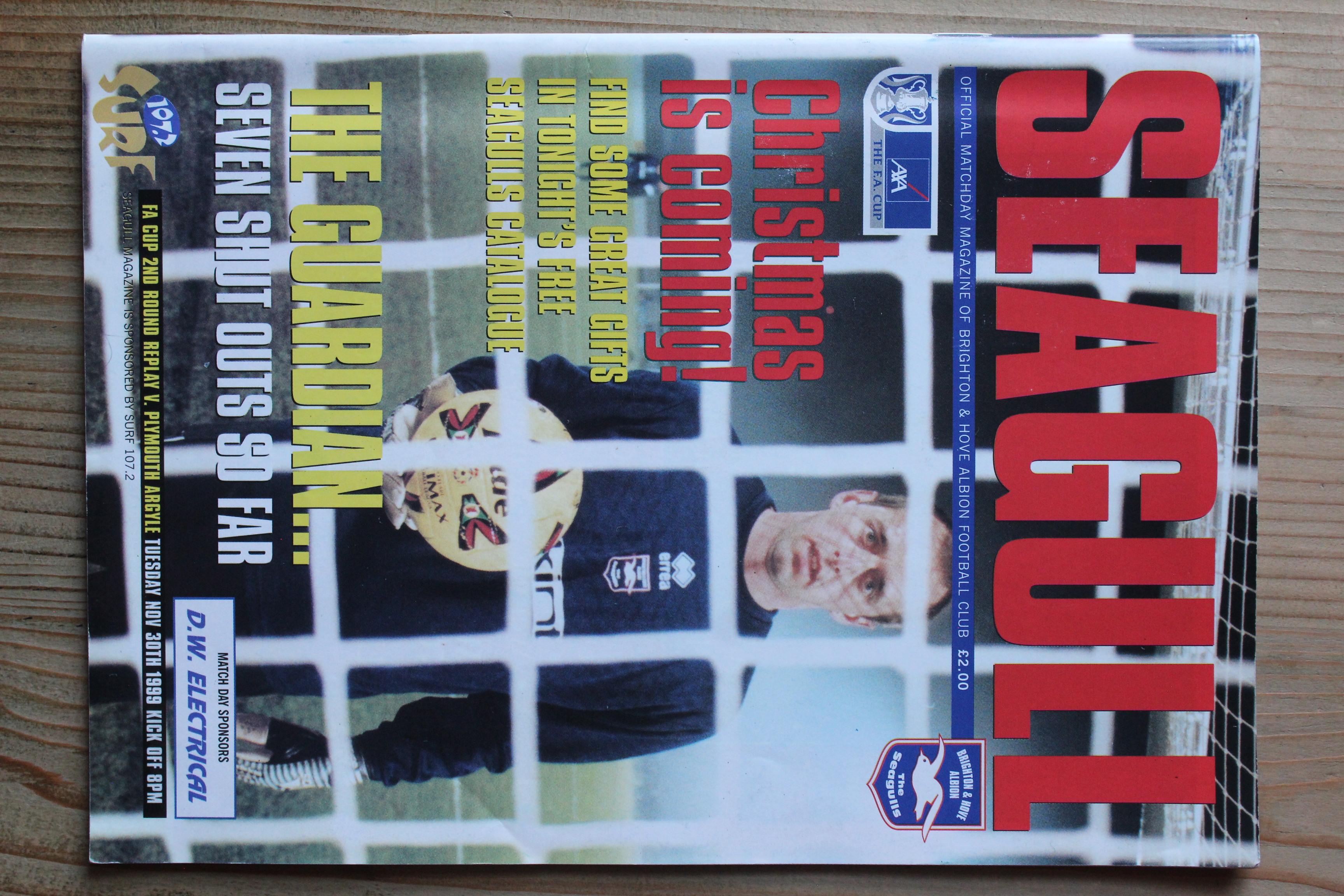 Brighton & Hove Albion FC v Plymouth Argyle FC