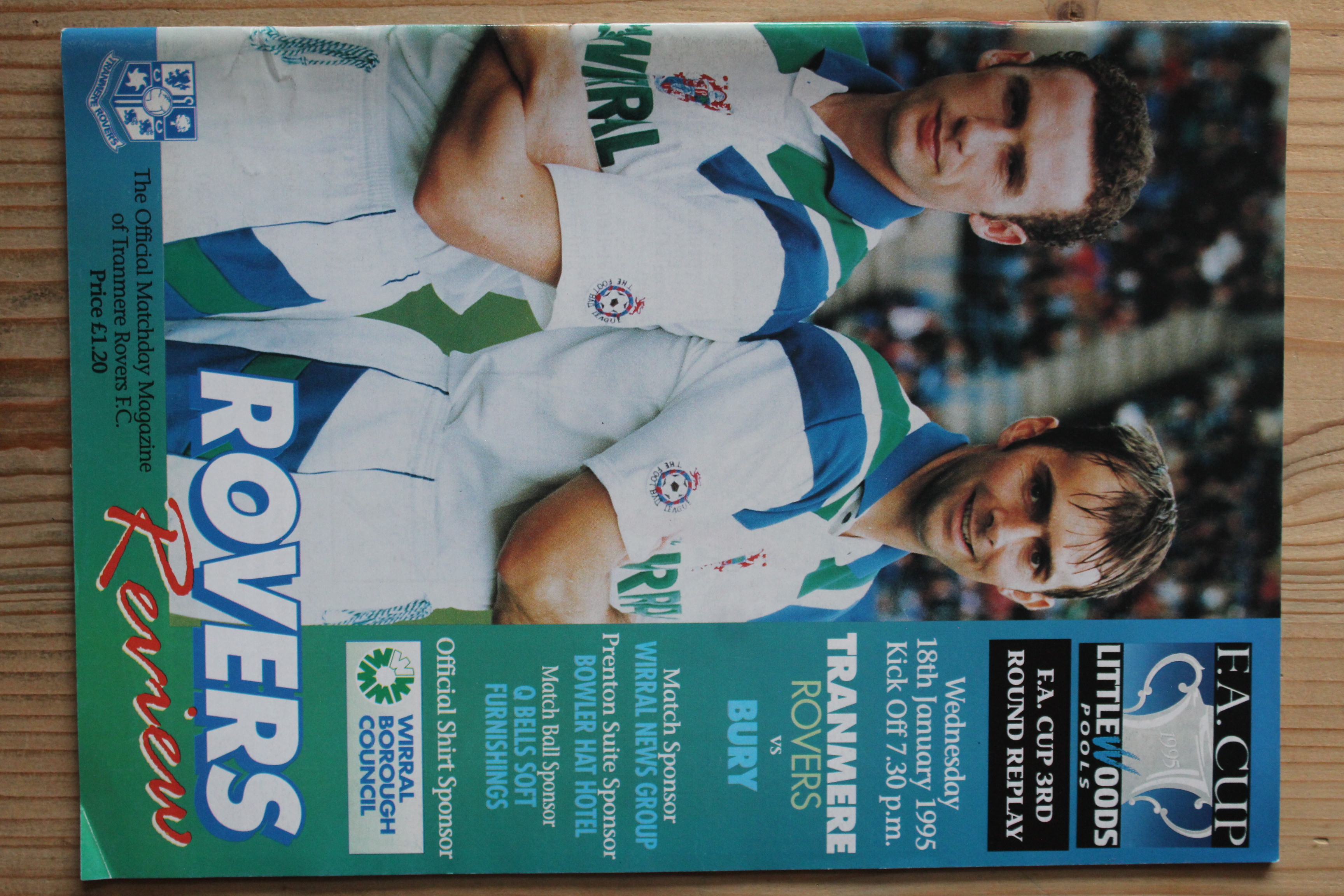 Tranmere Rovers FC v Bury FC