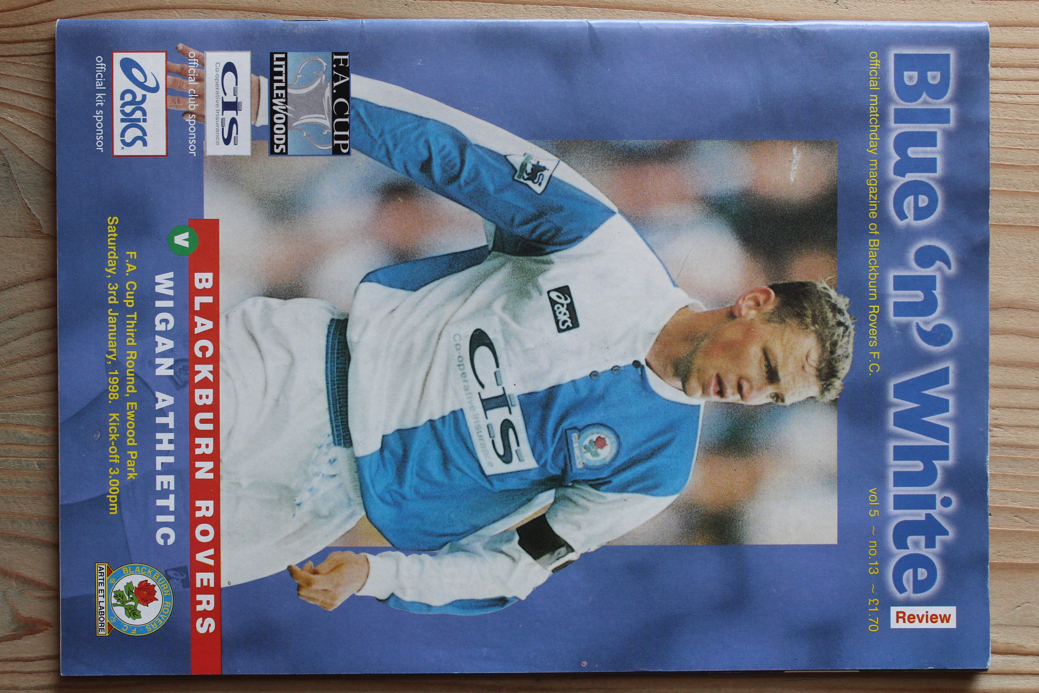 Blackburn Rovers FC v Wigan Athletic FC