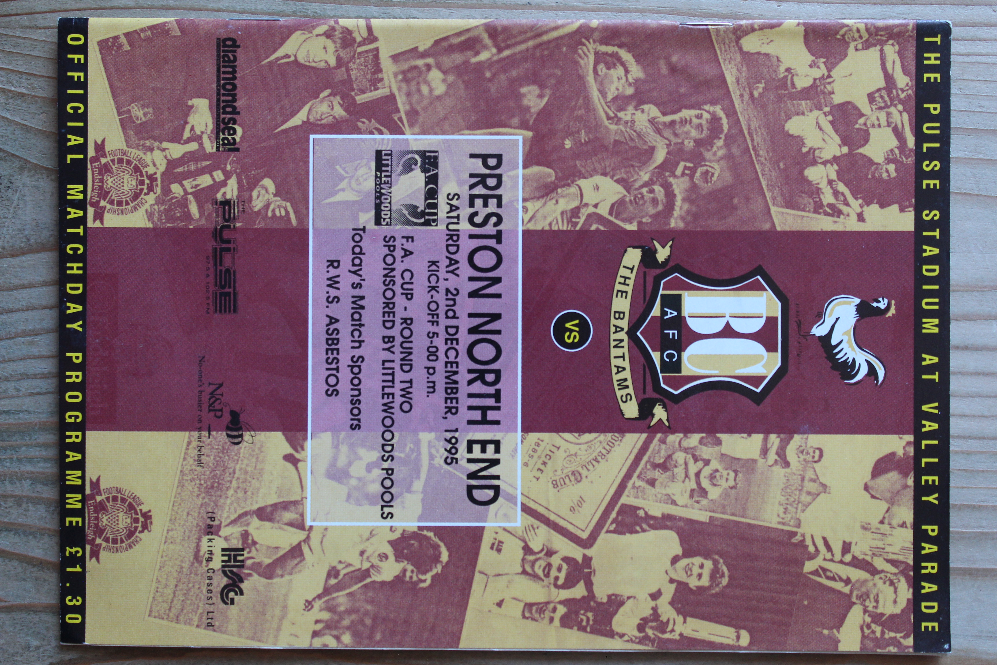 Bradford City FC v Preston North End FC