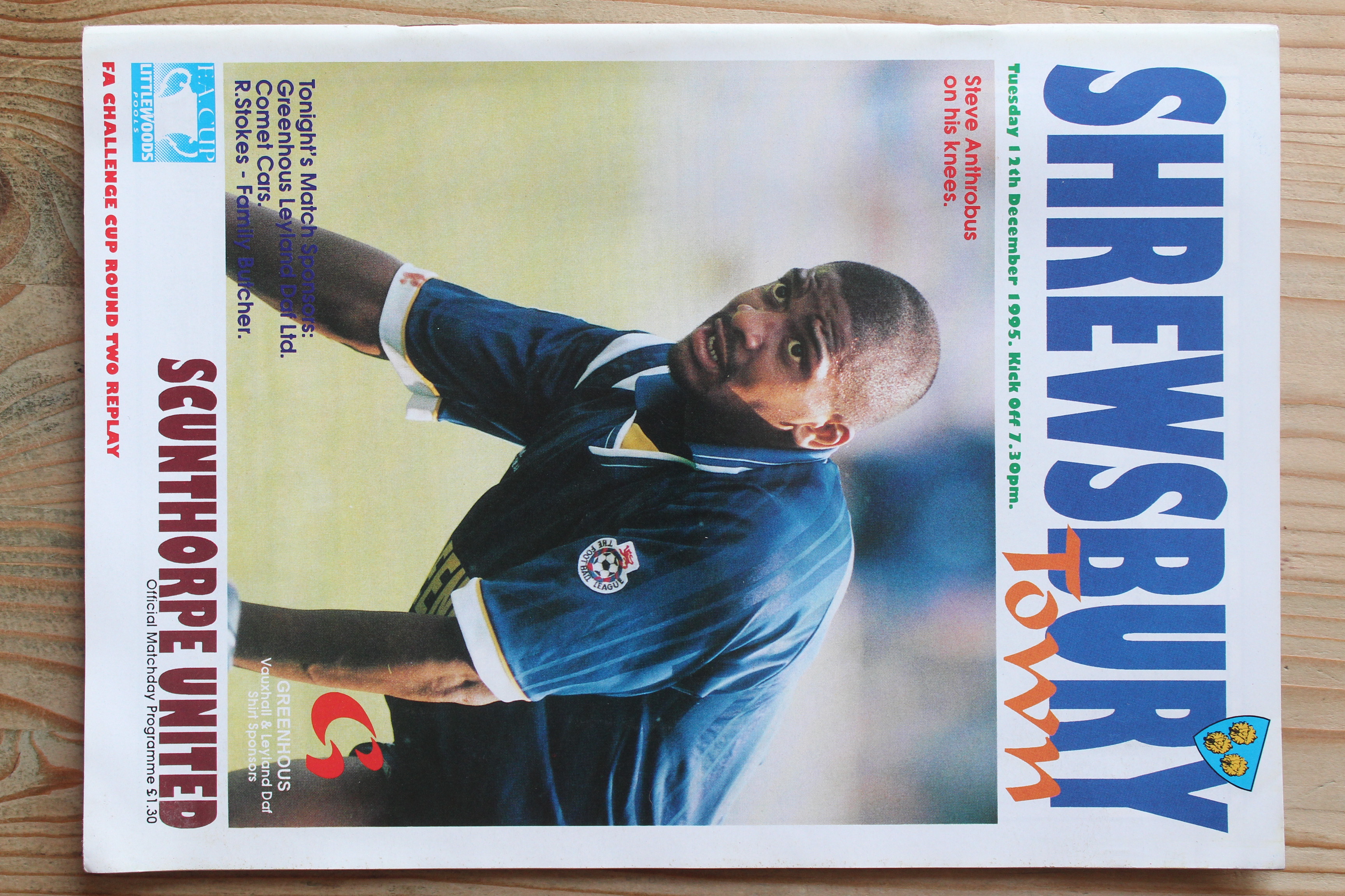 Shrewsbury Town FC v Scunthorpe United FC