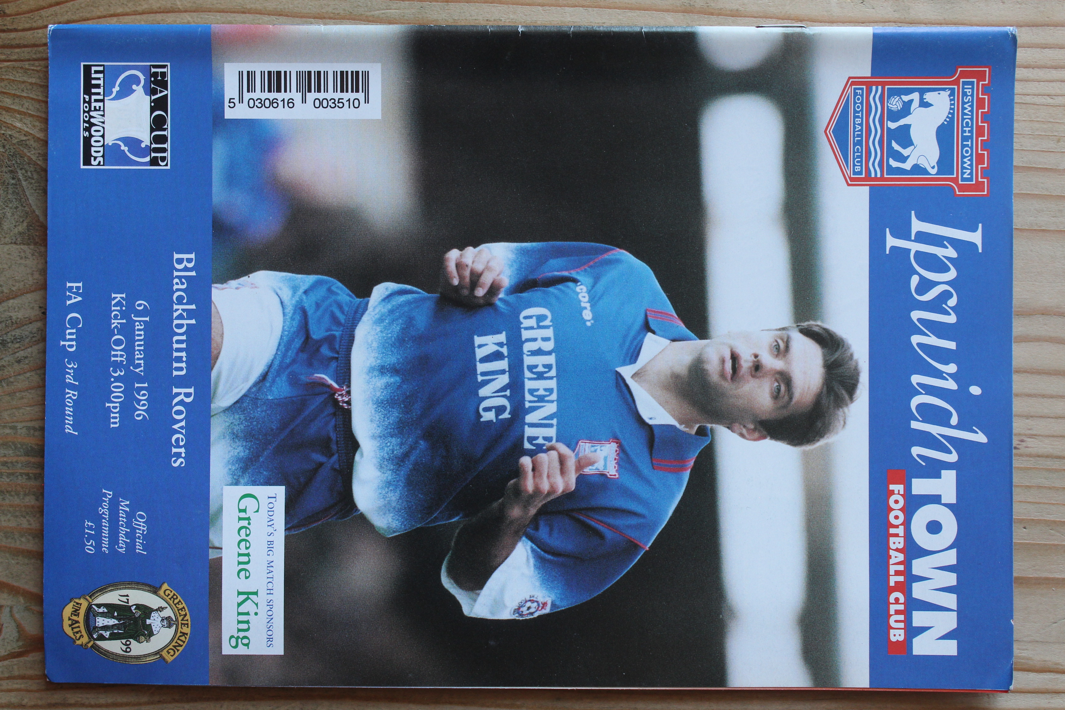 Ipswich Town FC v Blackburn Rovers FC