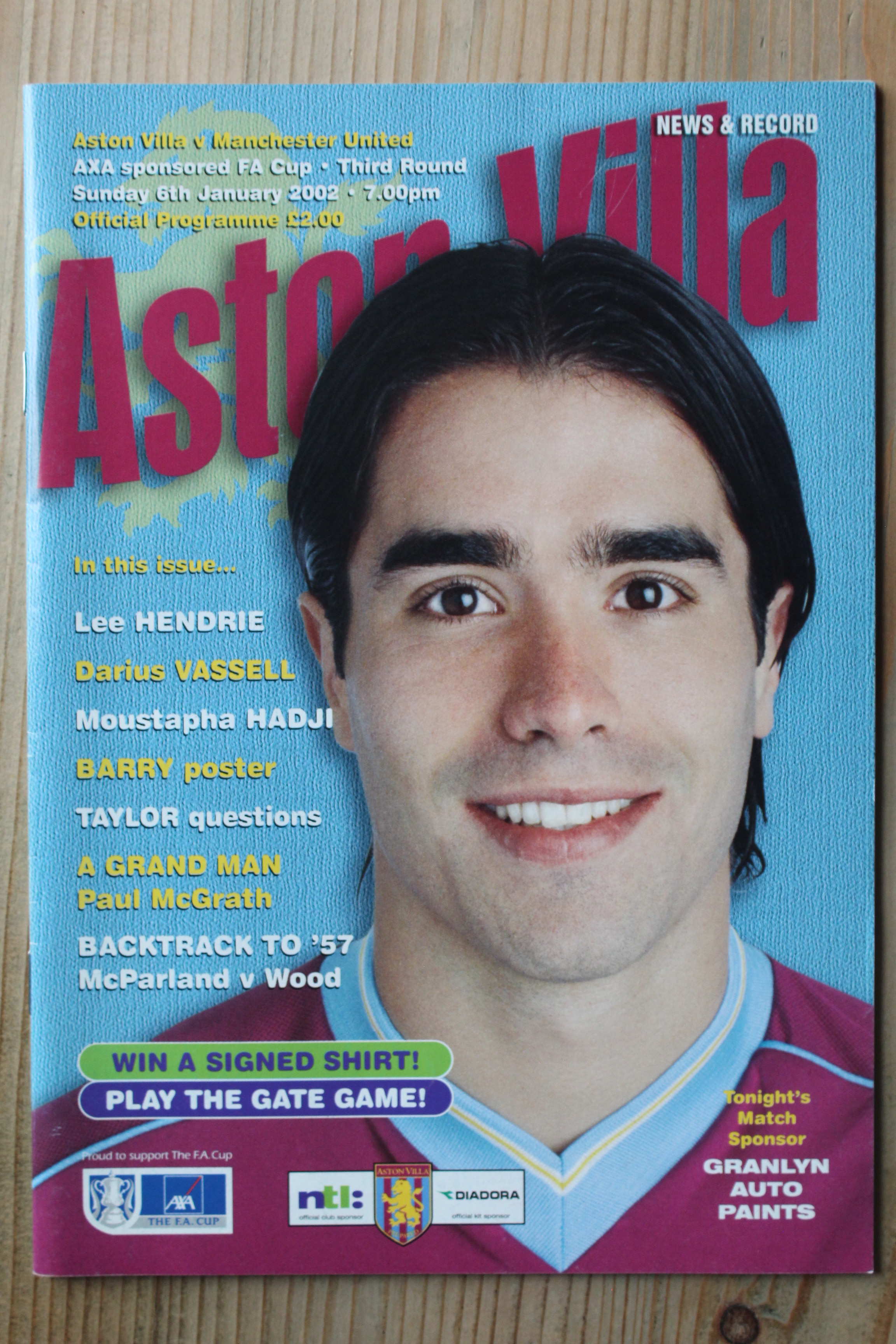 Aston Villa FC v Manchester United FC