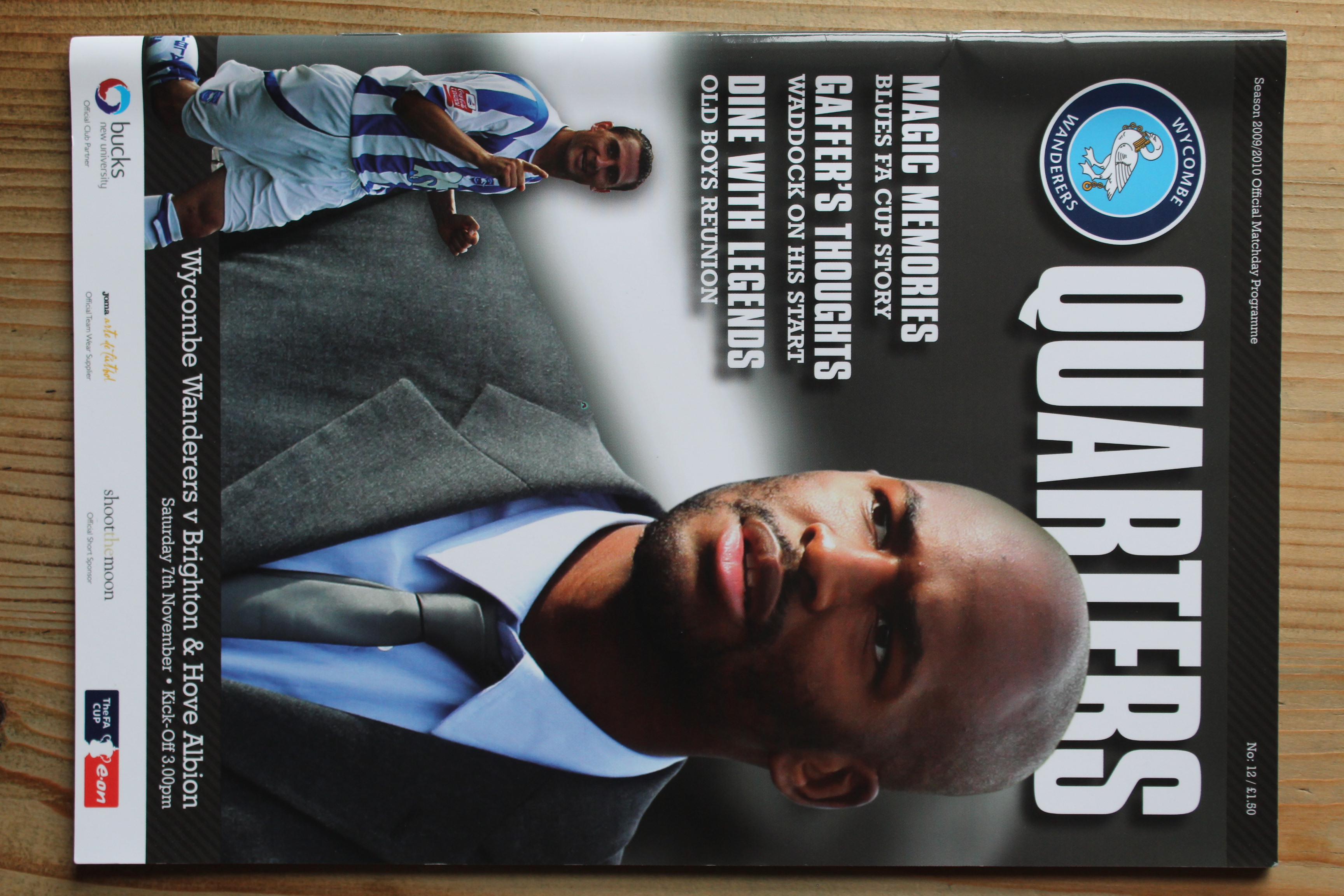 Wycombe Wanderers FC v Brighton & Hove Albion FC